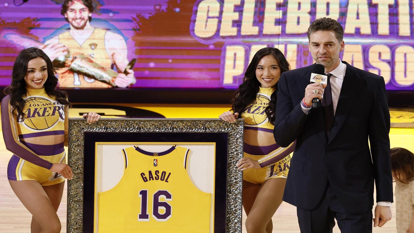Pau Gasol alcanza la gloria eterna con los Lakers