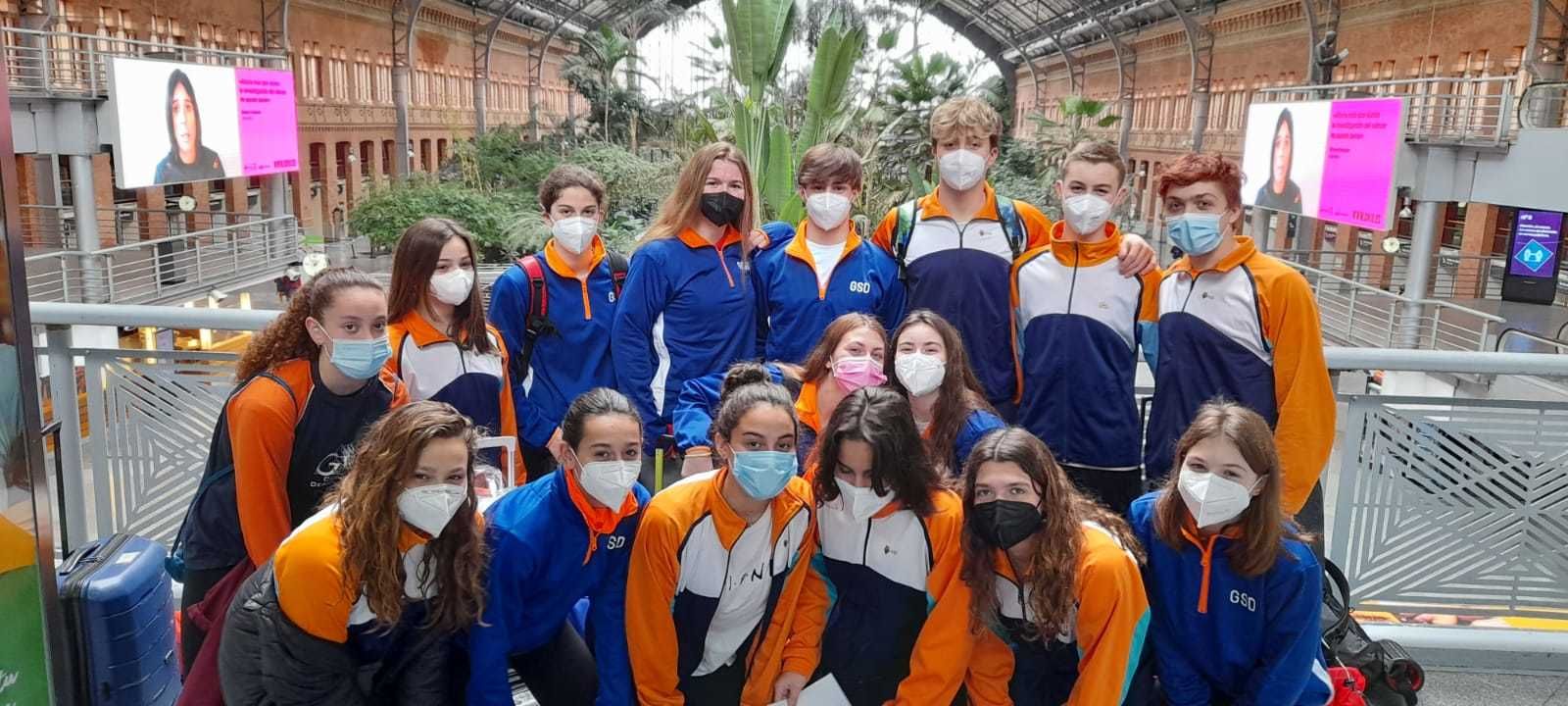 Equipo natación Gredos San Diego