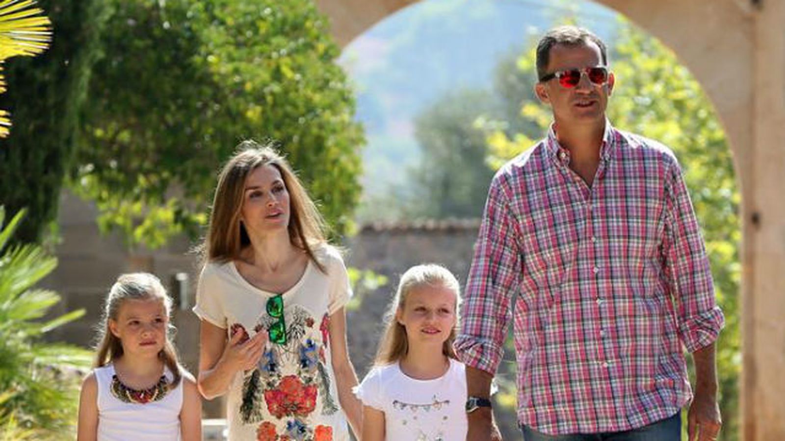 Familia Real en Mallorca