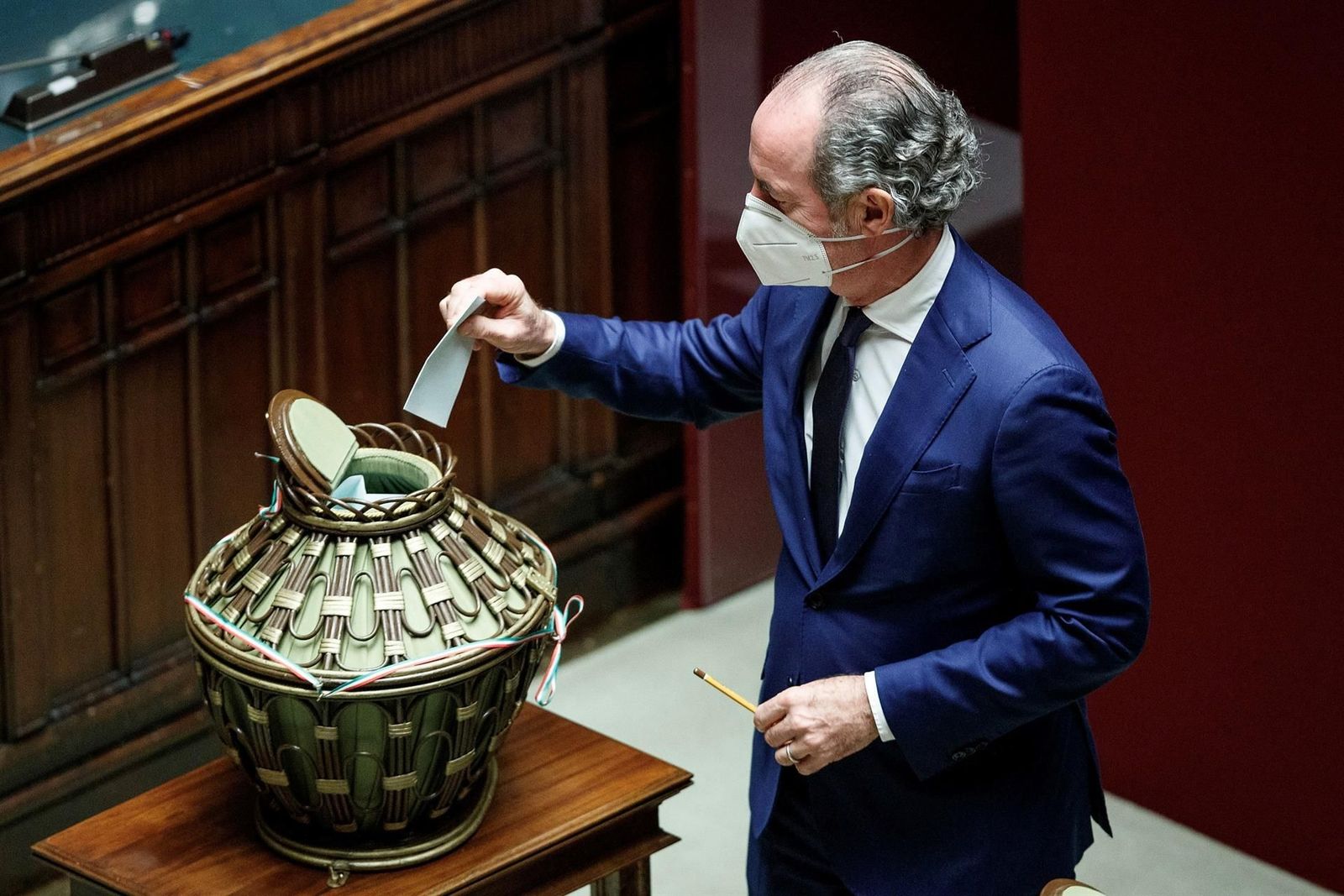 Sin acuerdo en la primera votación para elegir al jefe del Estado en Italia