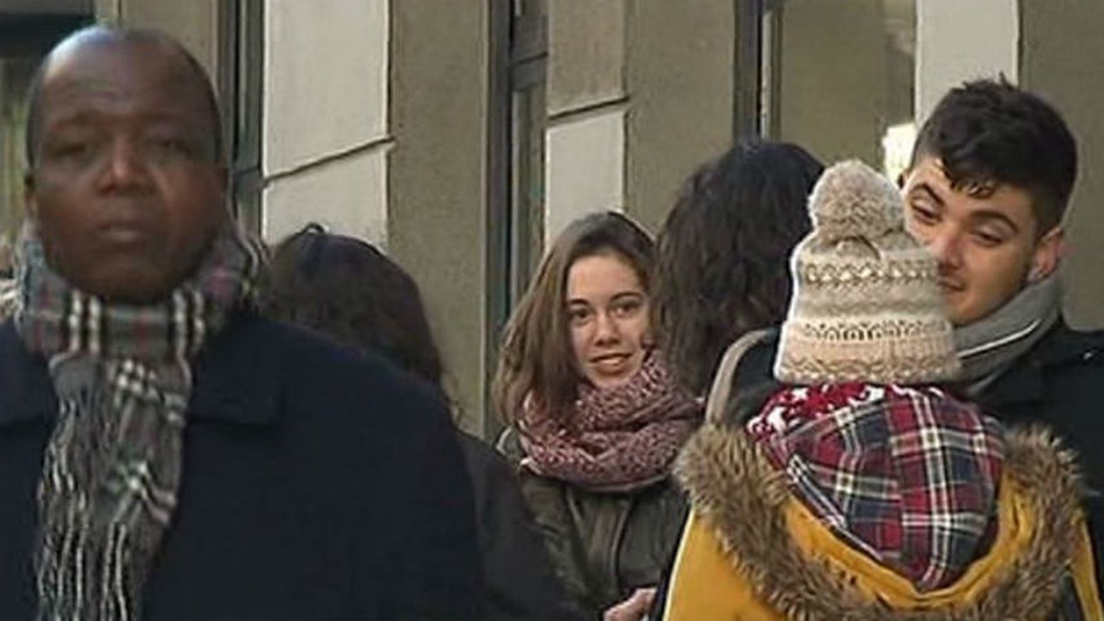 Frío en Madrid
