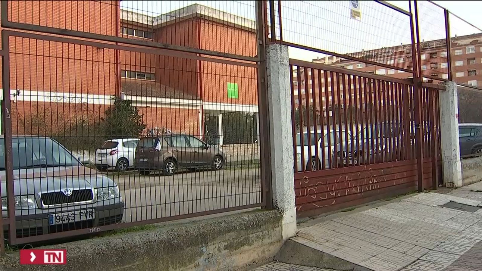 Explosión instituto Badajoz