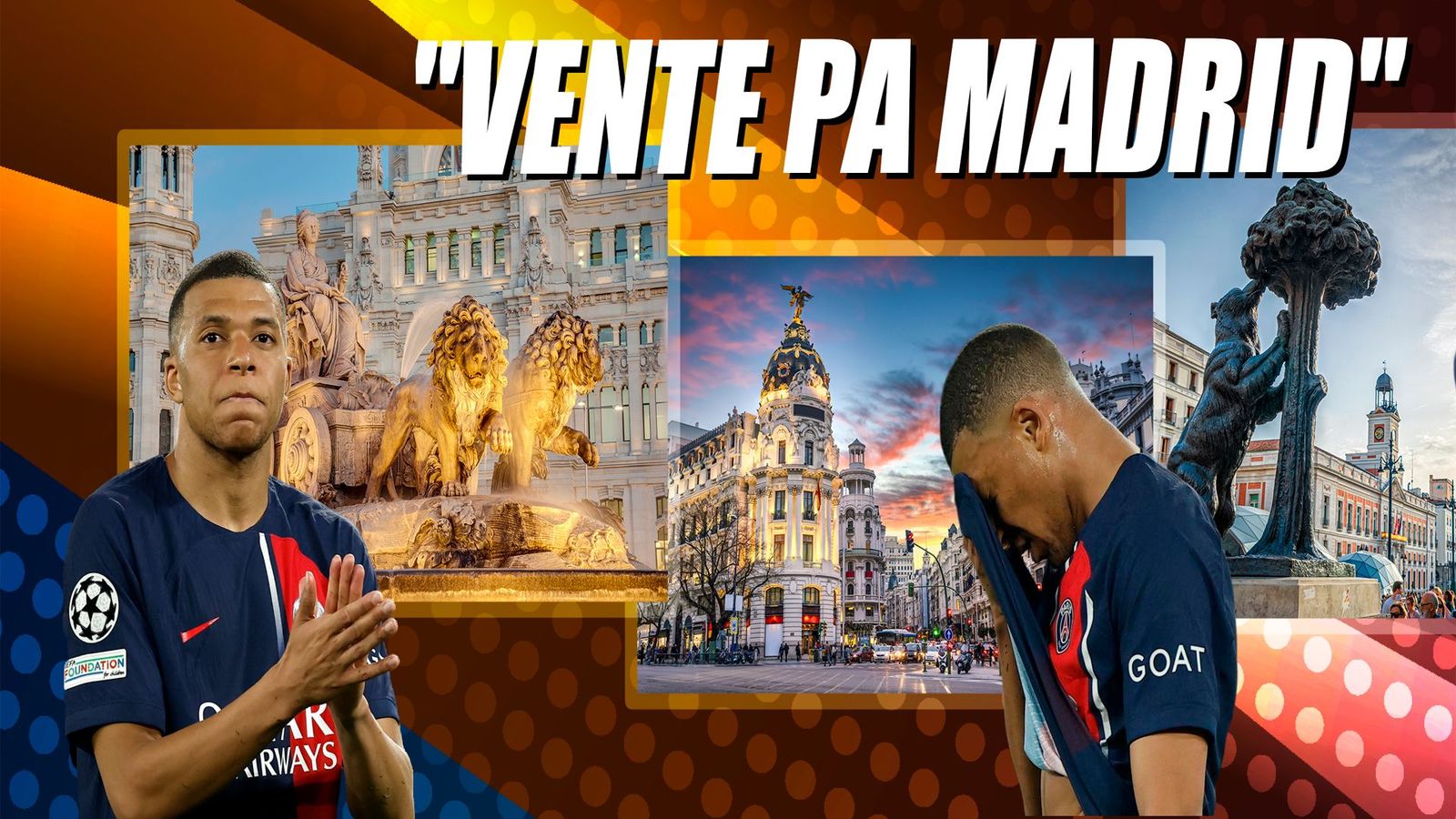 Mbappé se encamina a Madrid