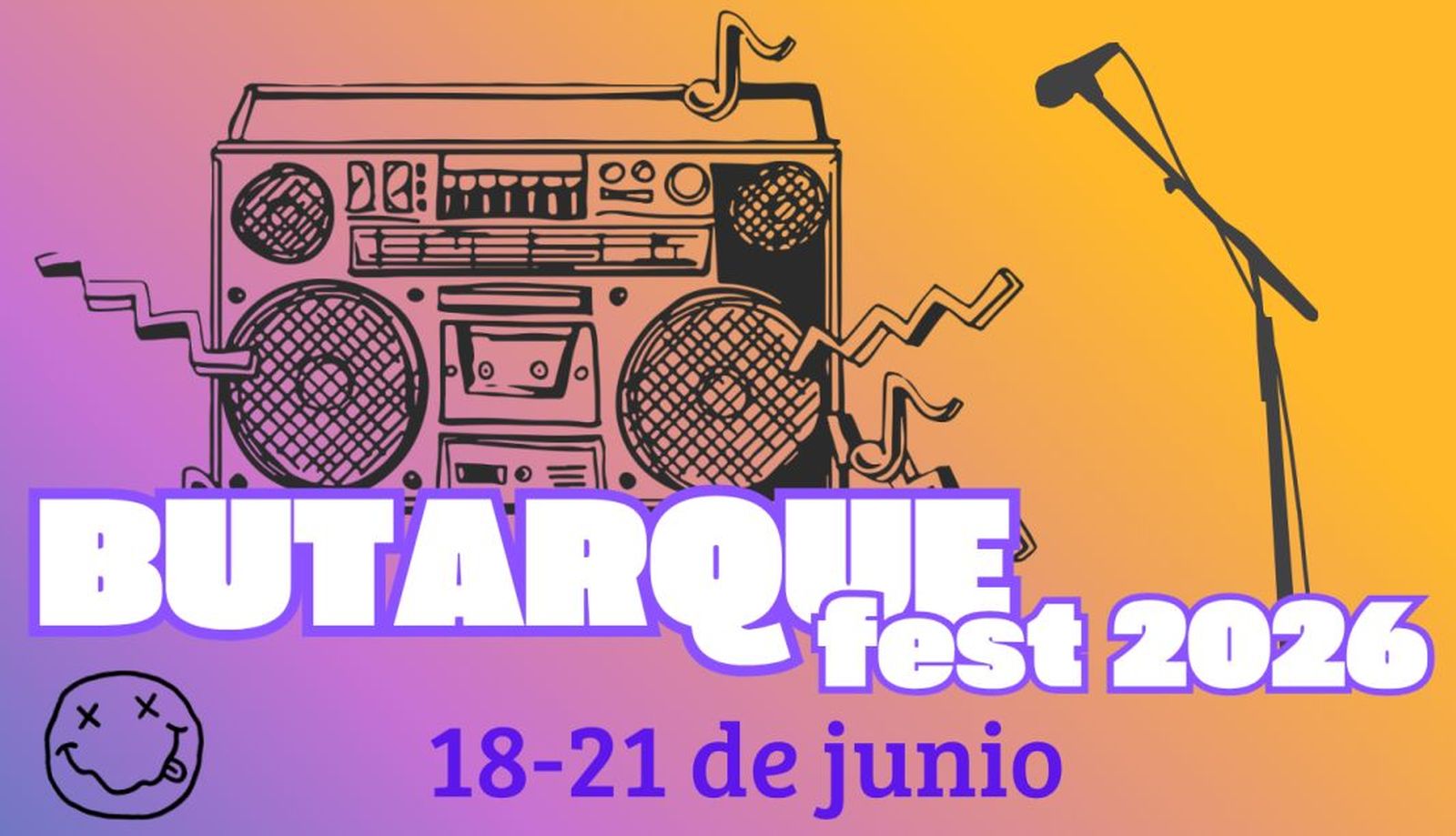 Cartel del Butarque Fest 2026 en Villaverde