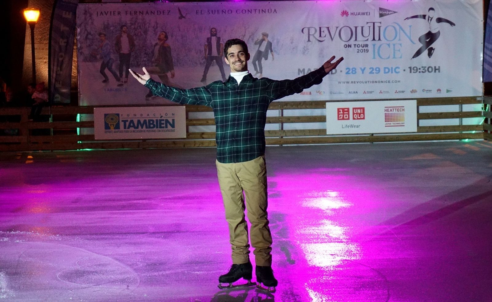 Exhibición de Javier Fernández