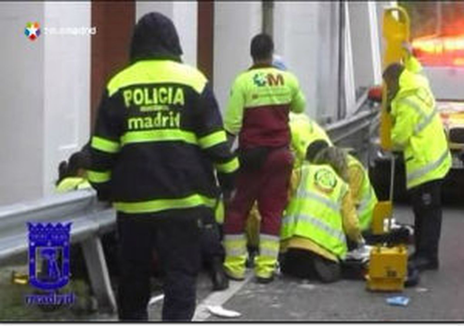 Atropello a un policía