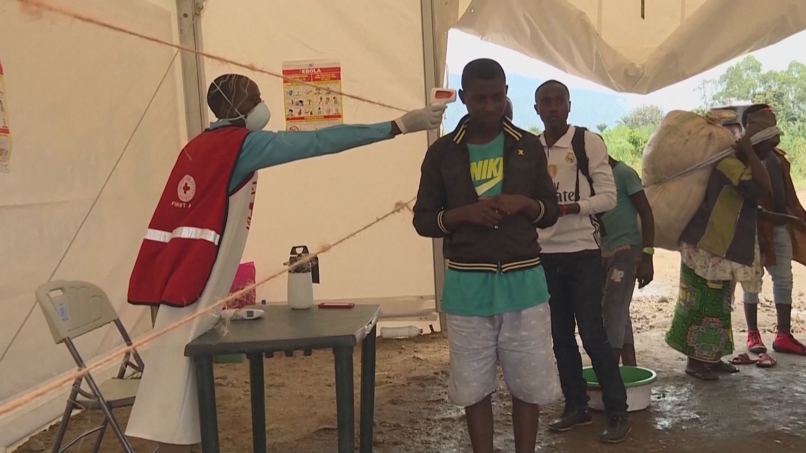 Medidas por el brote de ébola en el Congo
