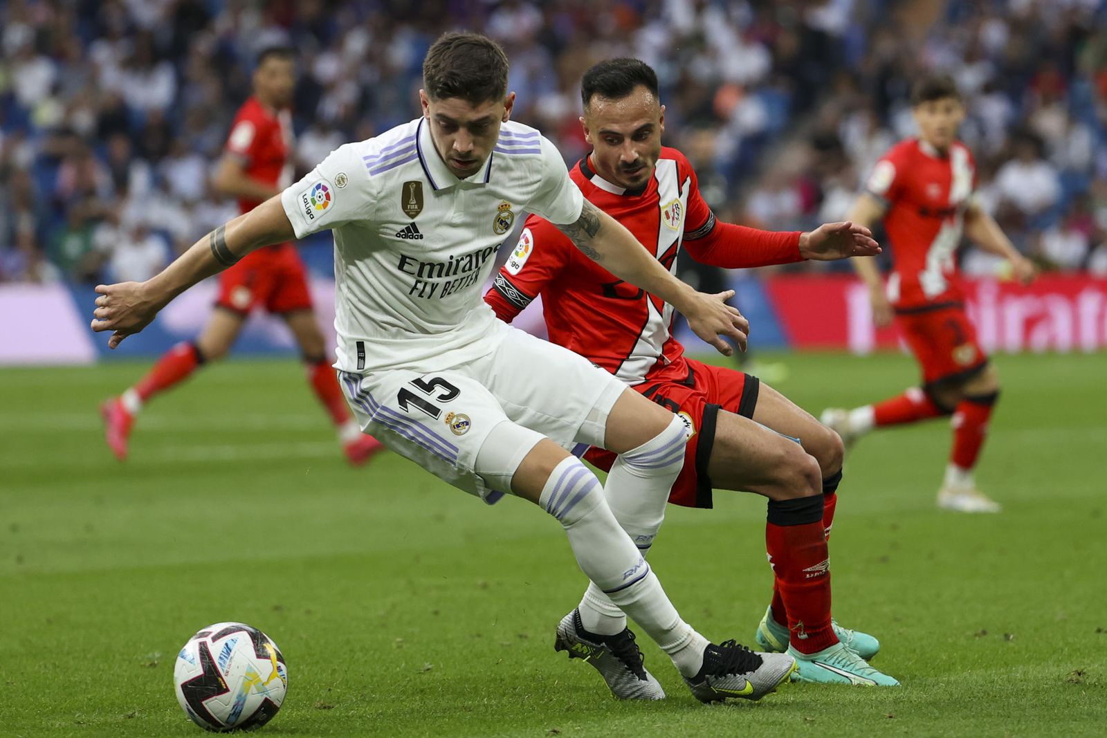Fede Valverde ante el Rayo Vallecano