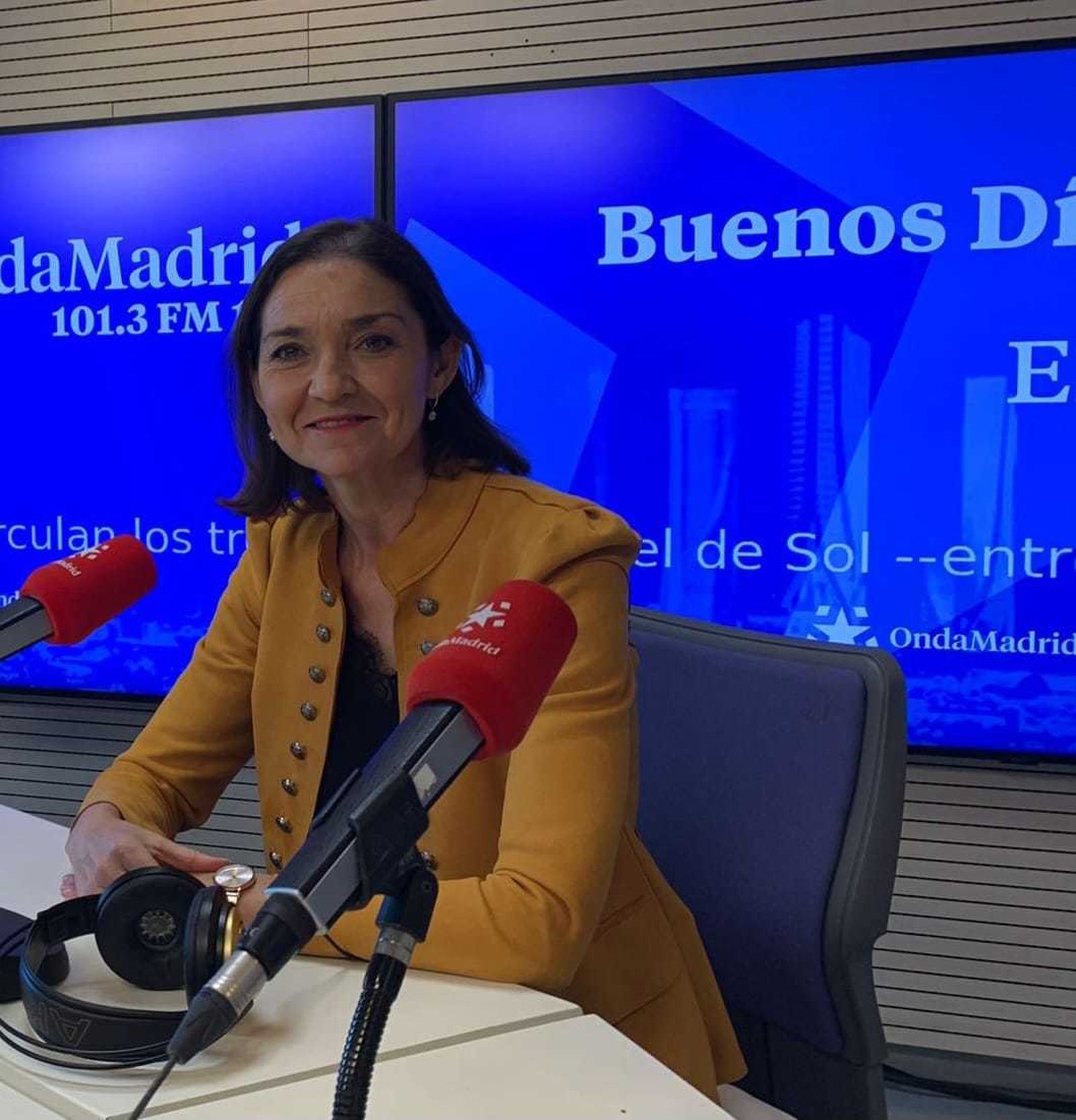 La candidata del PSOE a la alcaldía de Madrid, Reyes Maroto