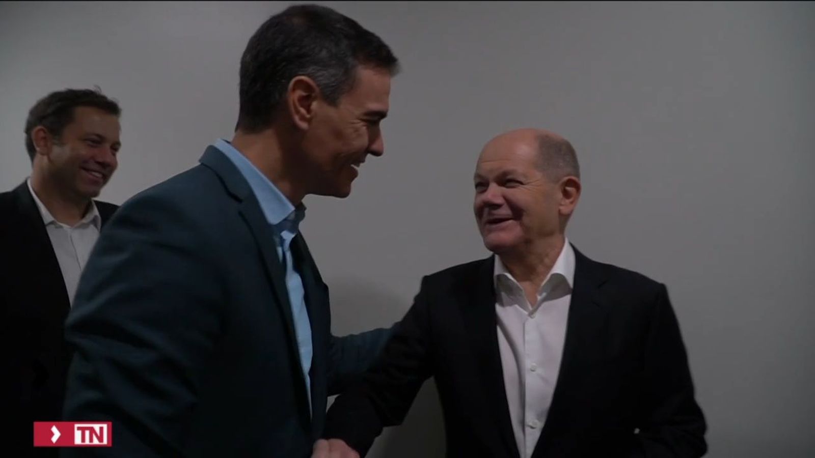 Sánchez en Berlín con Scholz