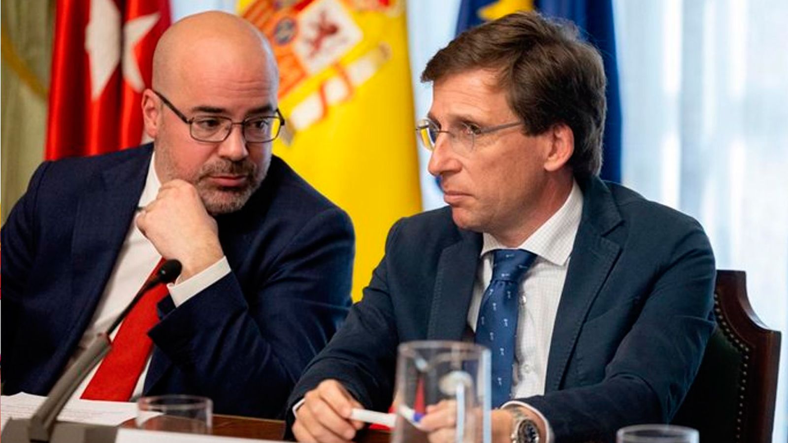 Almeida y Francisco Martín copresiden el Consejo y la Junta Local de Seguridad de la ciudad de Madrid