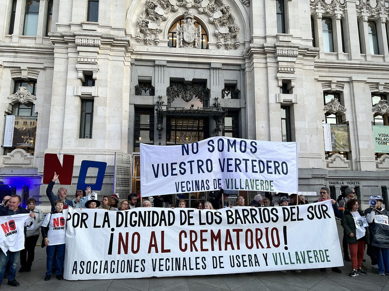 Vecinos de Usera y Villaverde contra el crematorio de la M-40