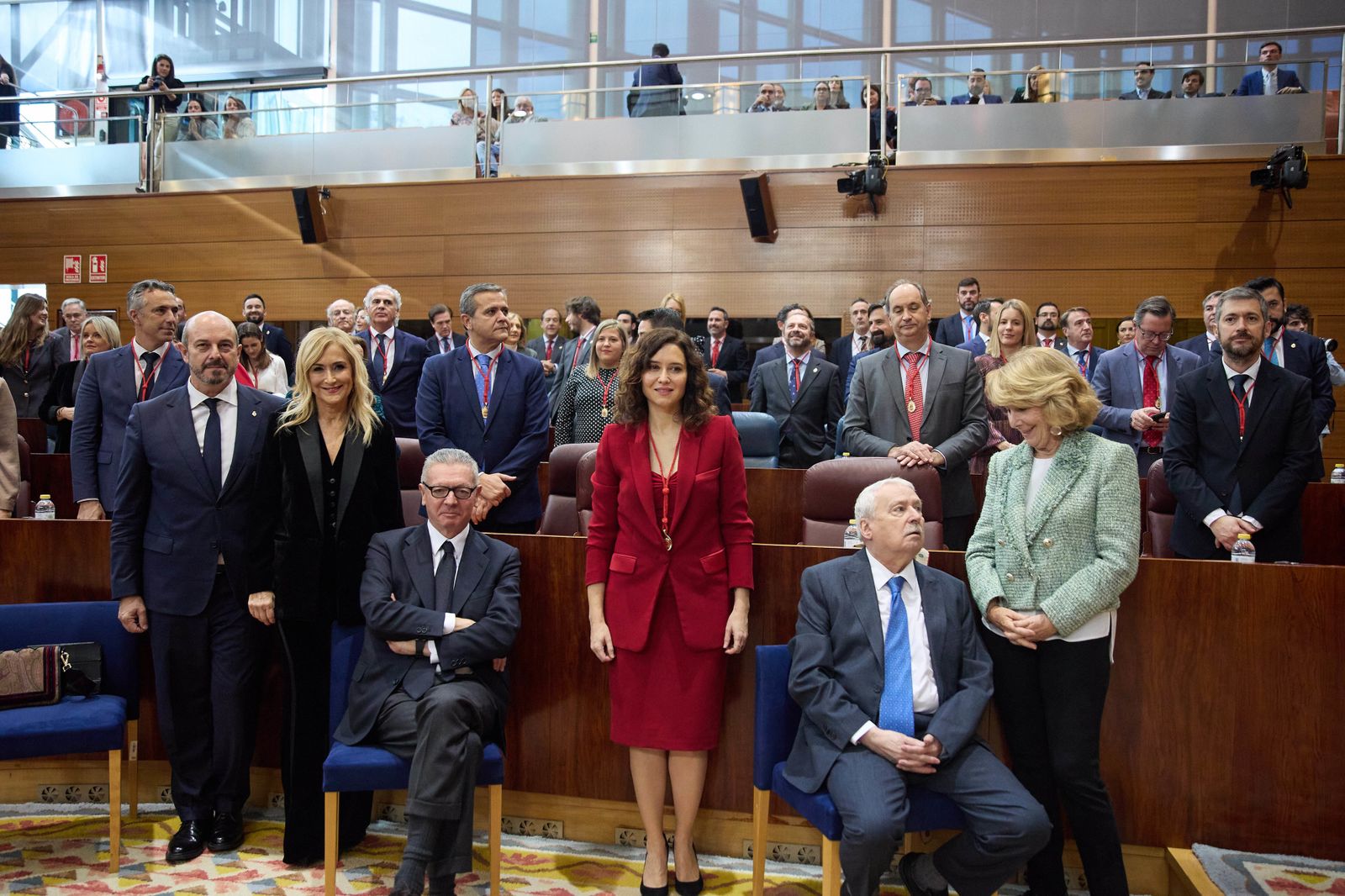 La Asamblea de Madrid rinde homenaje a su 40 aniversario