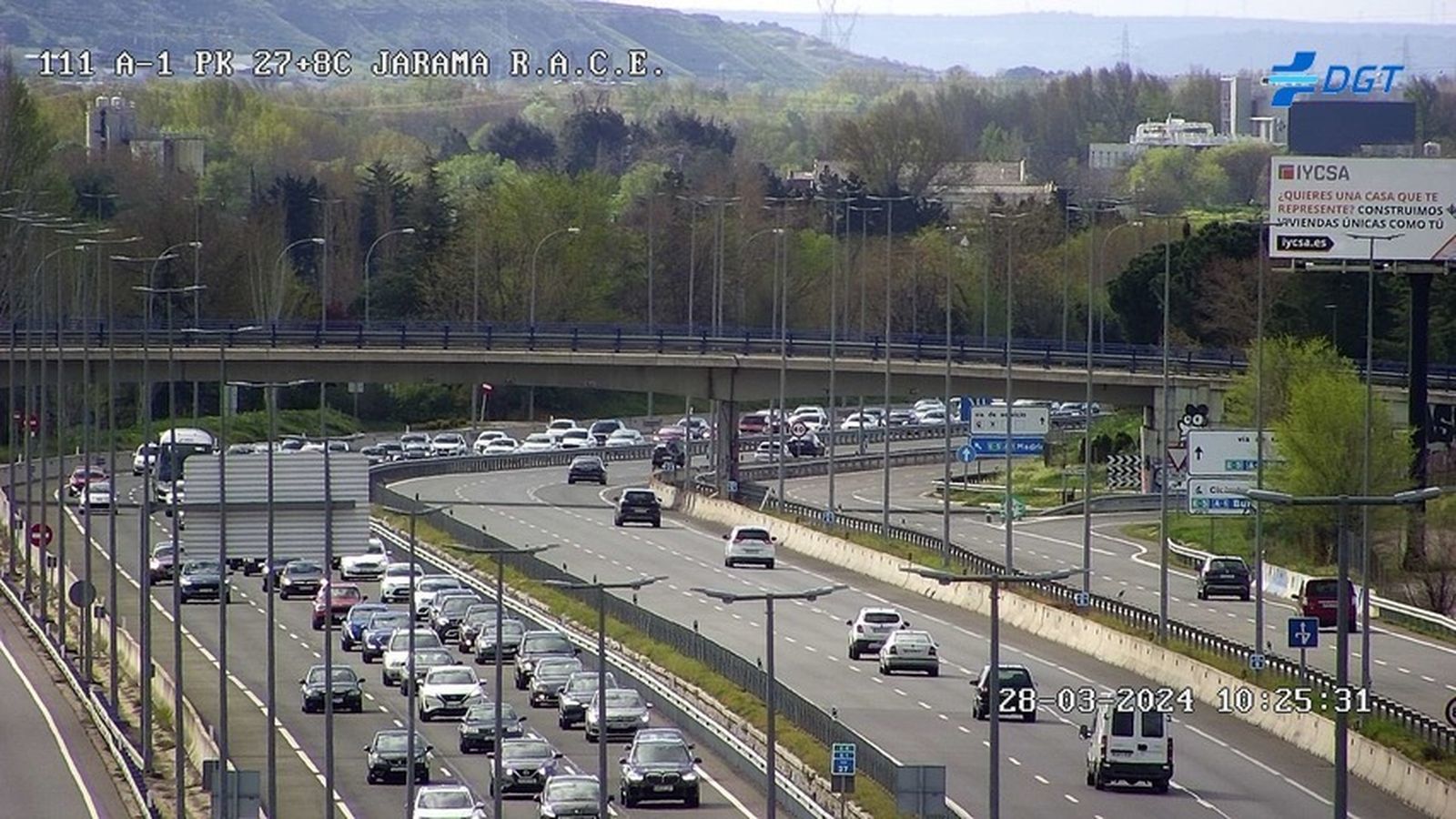 Operación salida de Jueves Santo en Madrid