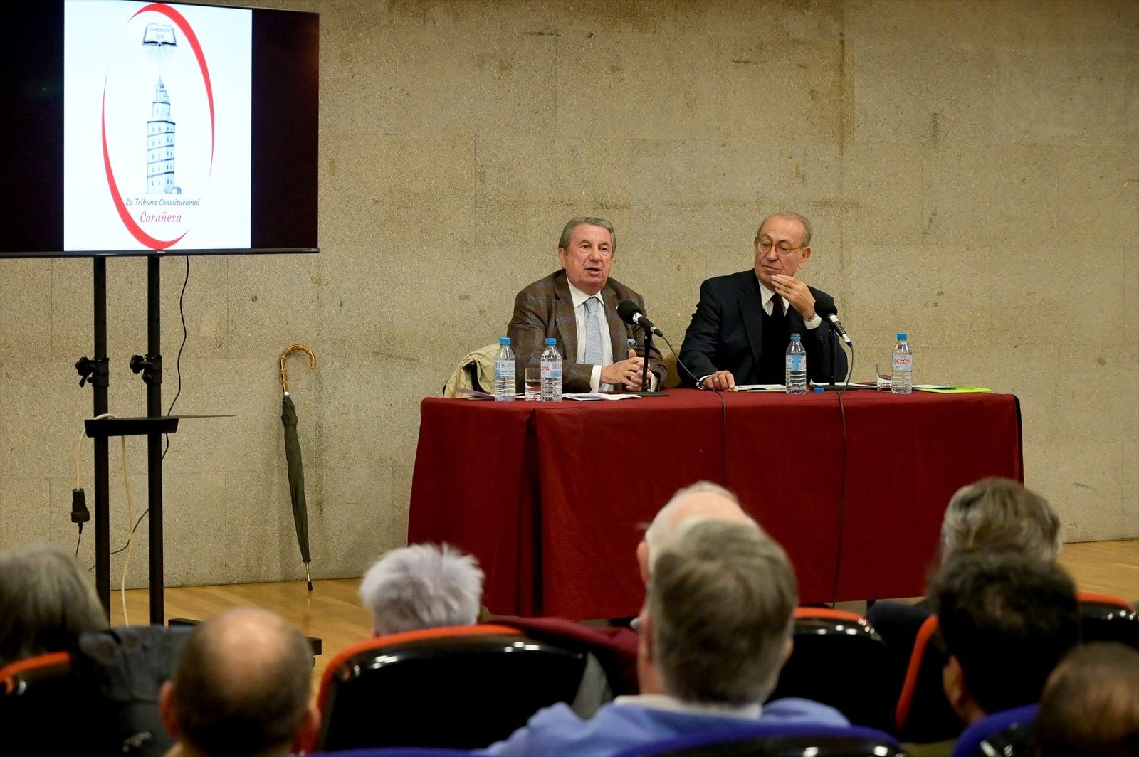 Nicolás Redondo y Francisco Vázquez