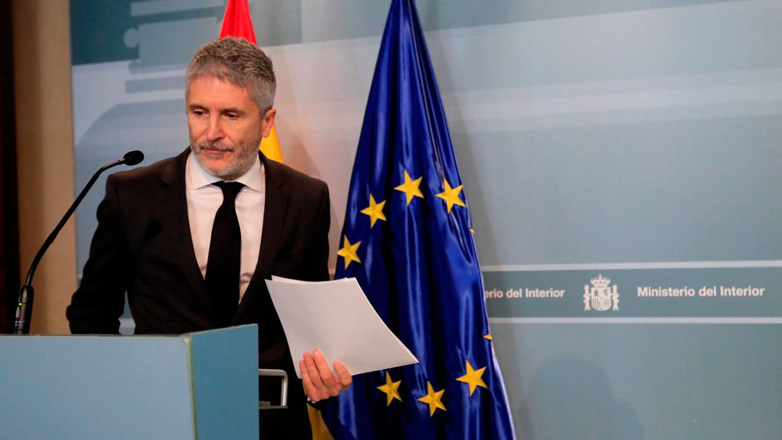 El ministro del Interior Fernando Grande-Marlaska