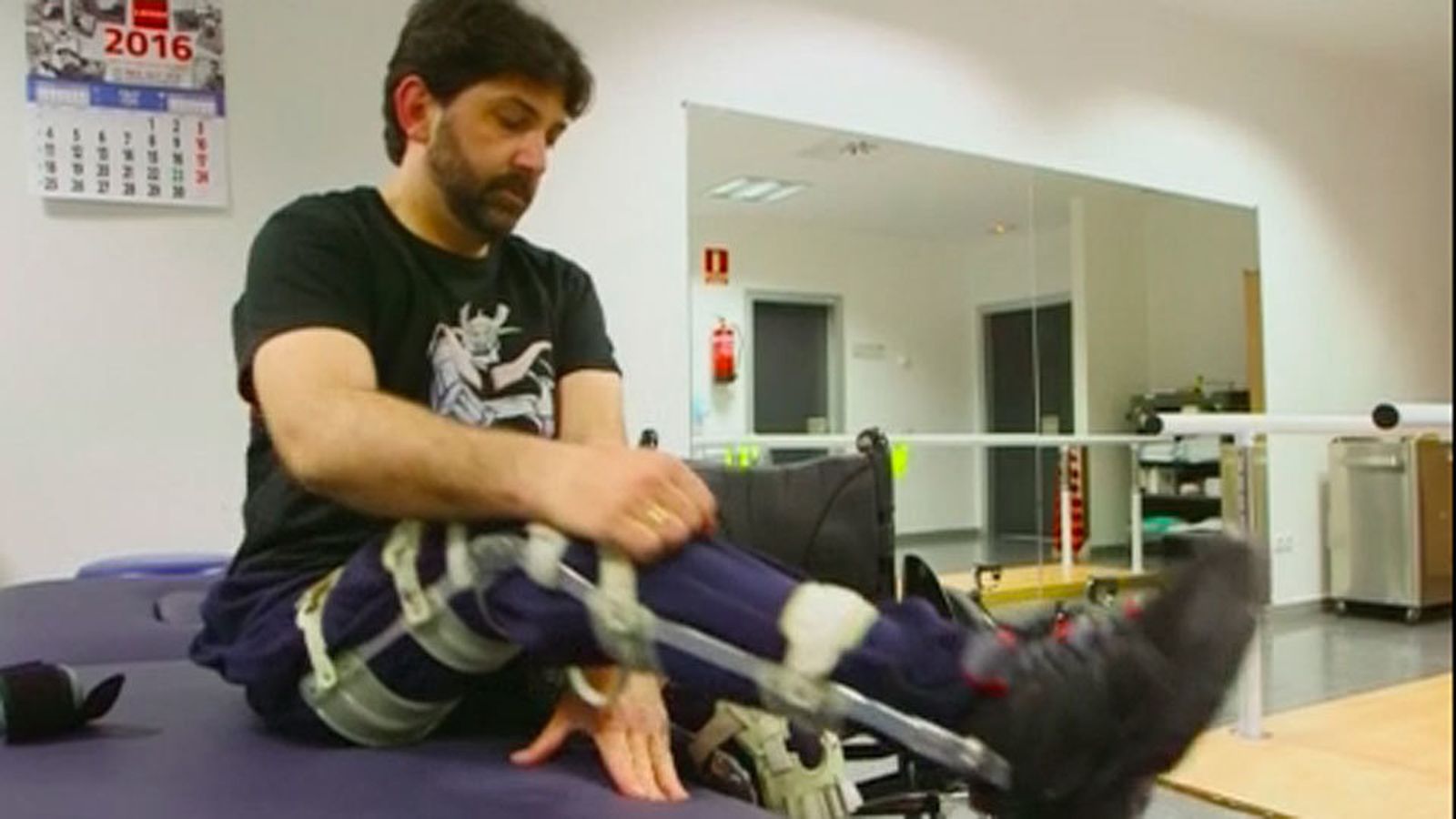 Terapia pionera en el Hospital Puerta de Hierro para los lesionados medulares