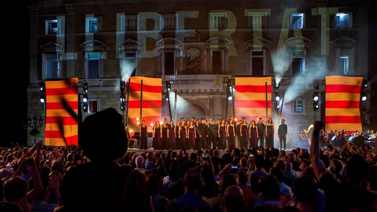 Acto institucional con motivo de la Diada