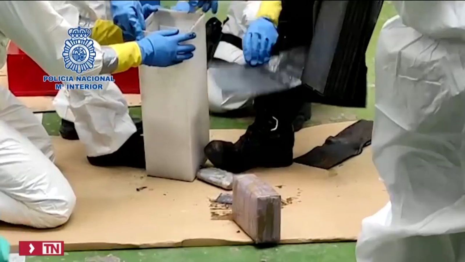 Cocaína en toros mecánicos