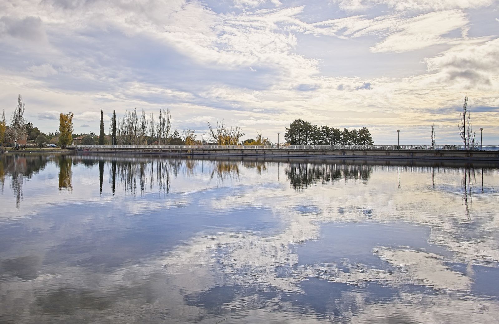 Embalse de Parquelagos en Galapagar