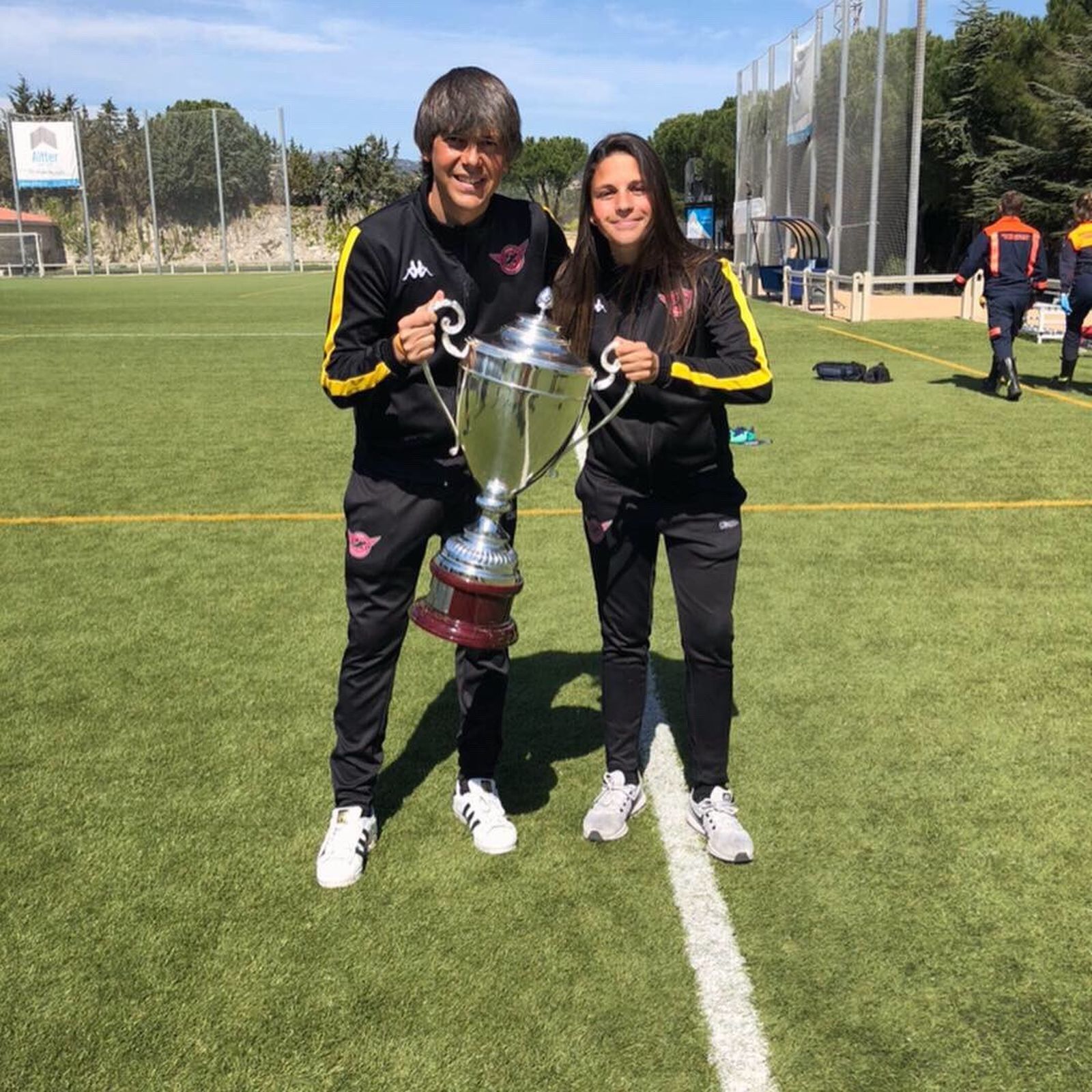 David Aznar y Lydia Vizcaíno