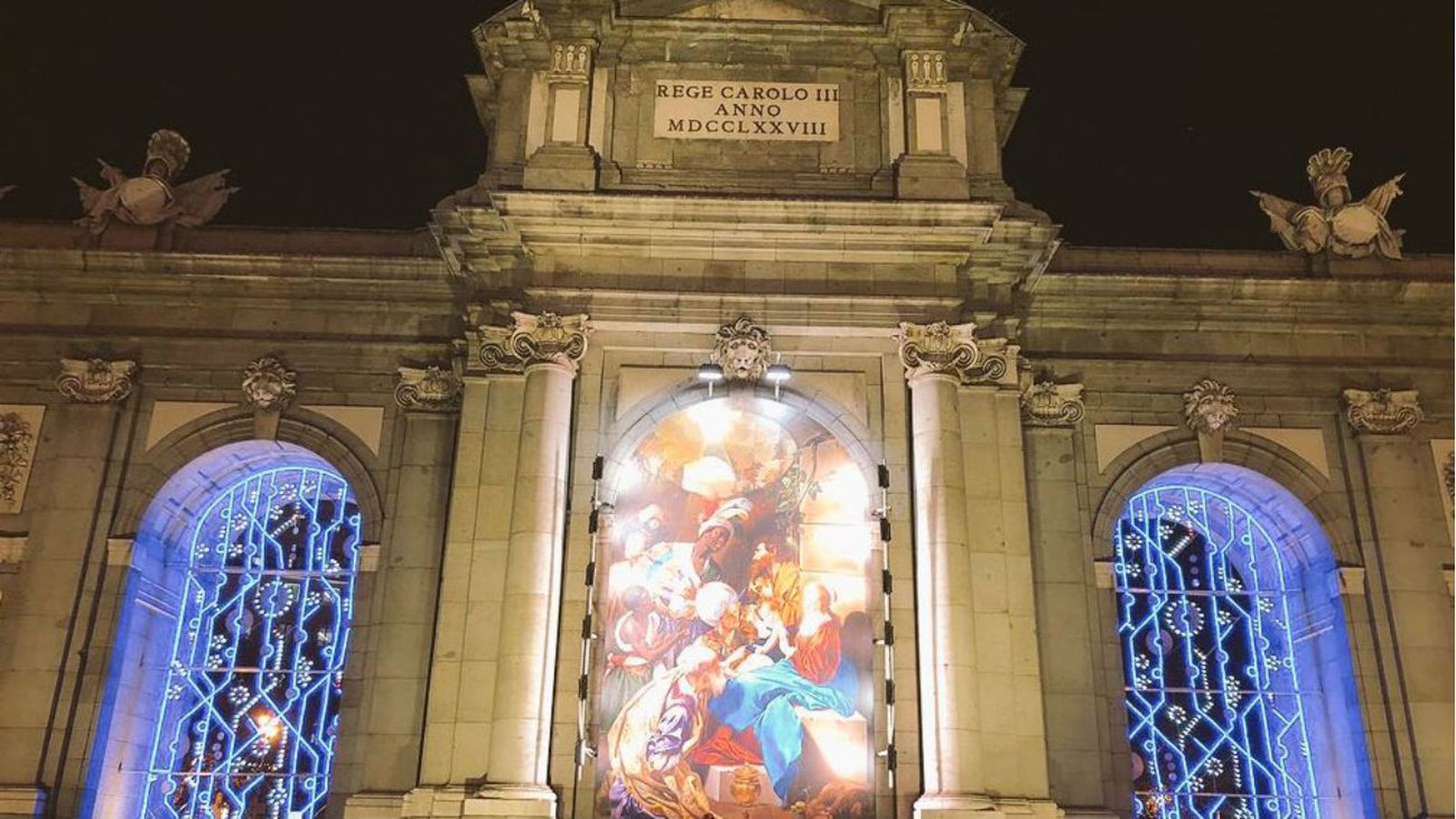 El belén de la Puerta de Alcalá