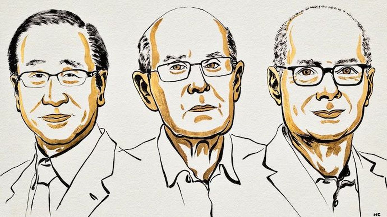 Susumu Kitagawa, Richard Robson y Omar Yaghi, ganadores del Premio Nobel de Química 2025