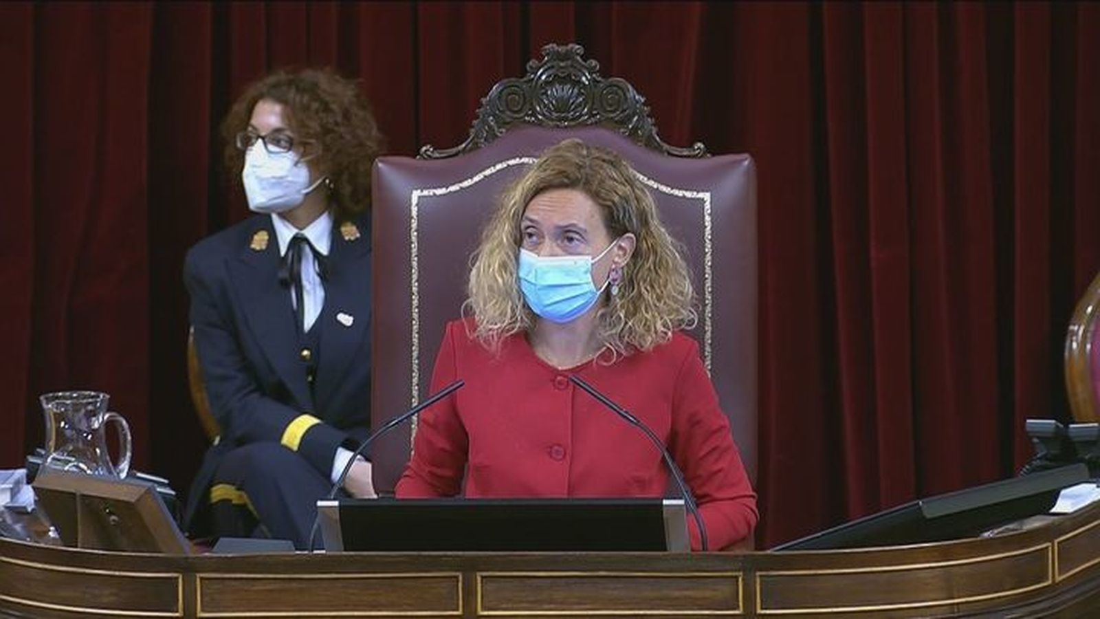La presidenta del Congreso, Mertixell Batet