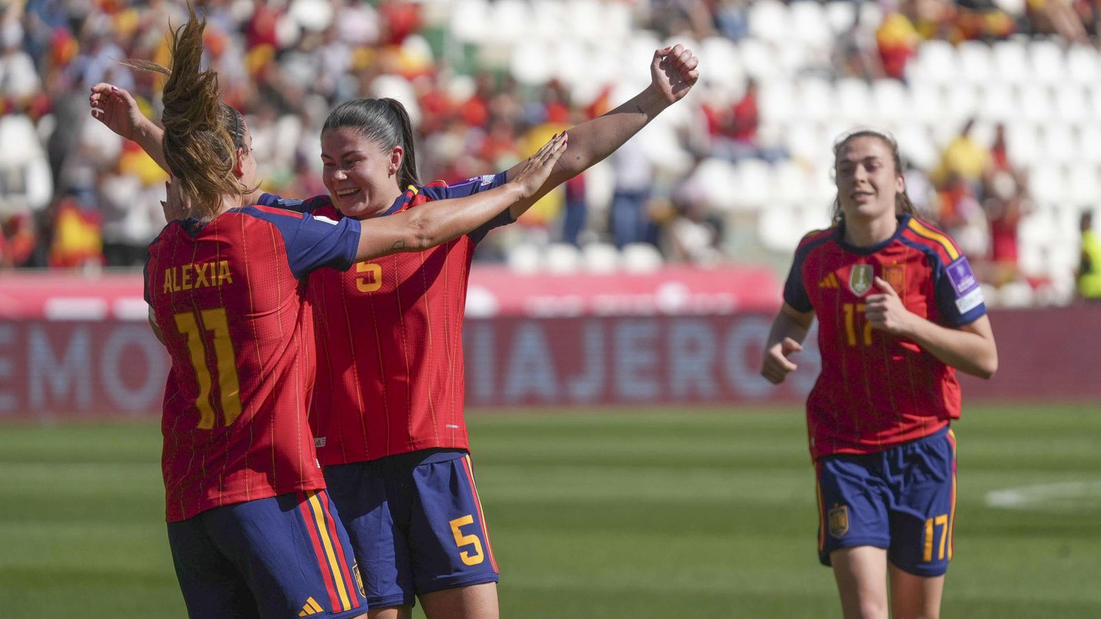Sonia Bermúdez tras la goleada