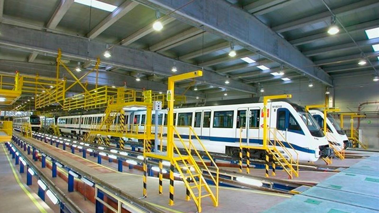 Cocheras de Metro de Madrid