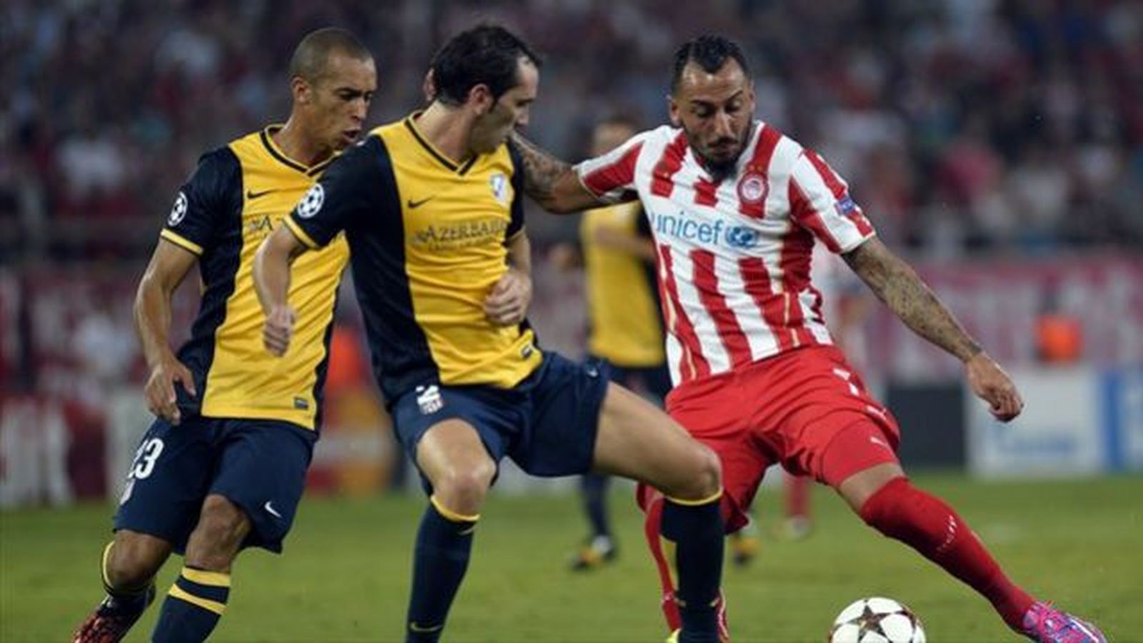 El Atlético ante el Olympiacos y a una victoria de octavos