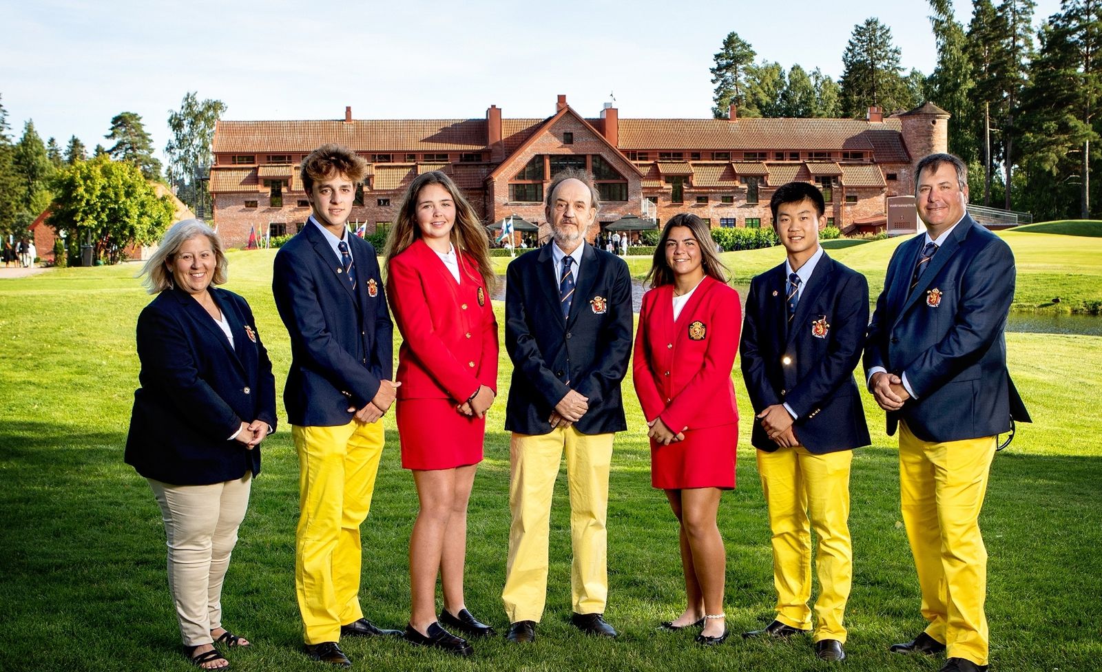 Esquipo español sub'16 de golf