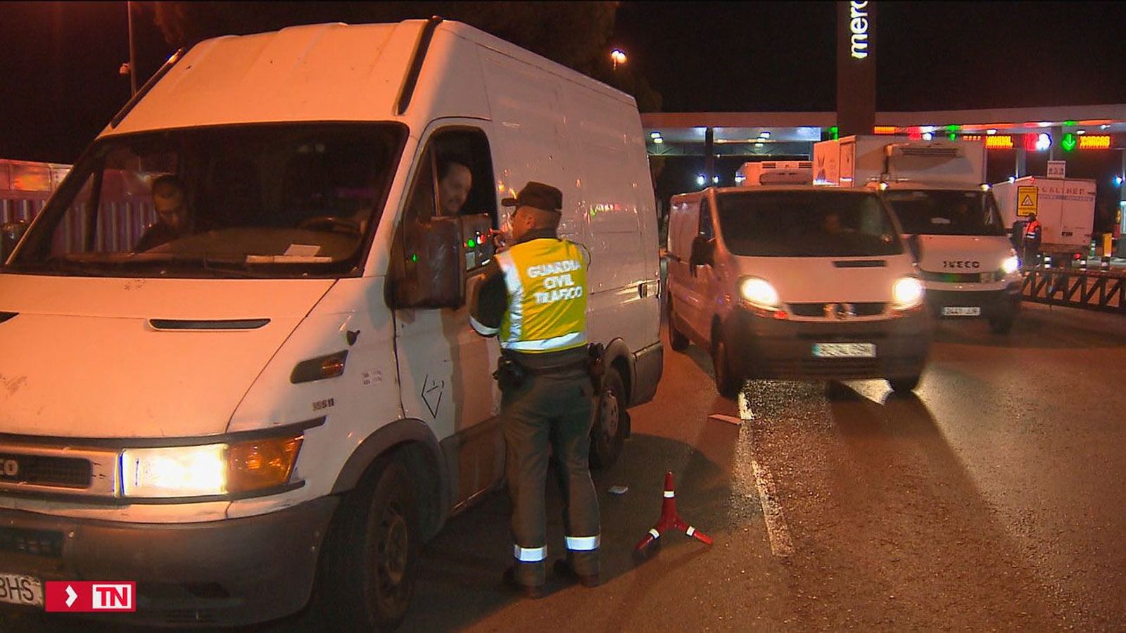 Aumentan los controles a furgonetas en Madrid