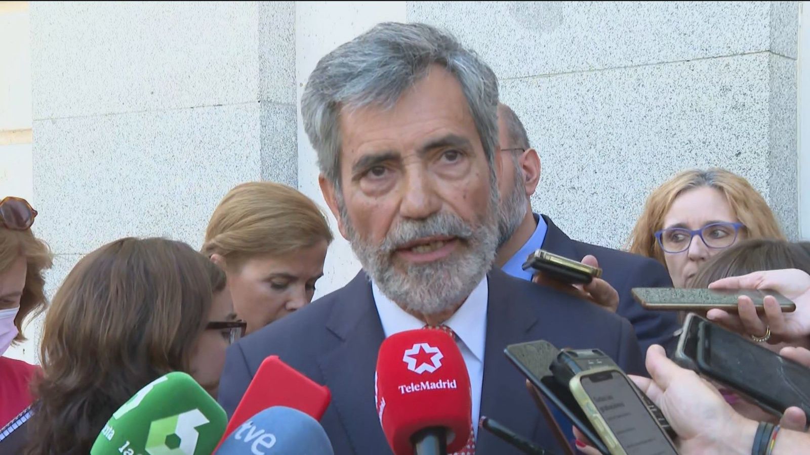 Lesmes asegura que no es candidato al Tribunal Constitucional y afirma que "el Gobierno lo sabe"