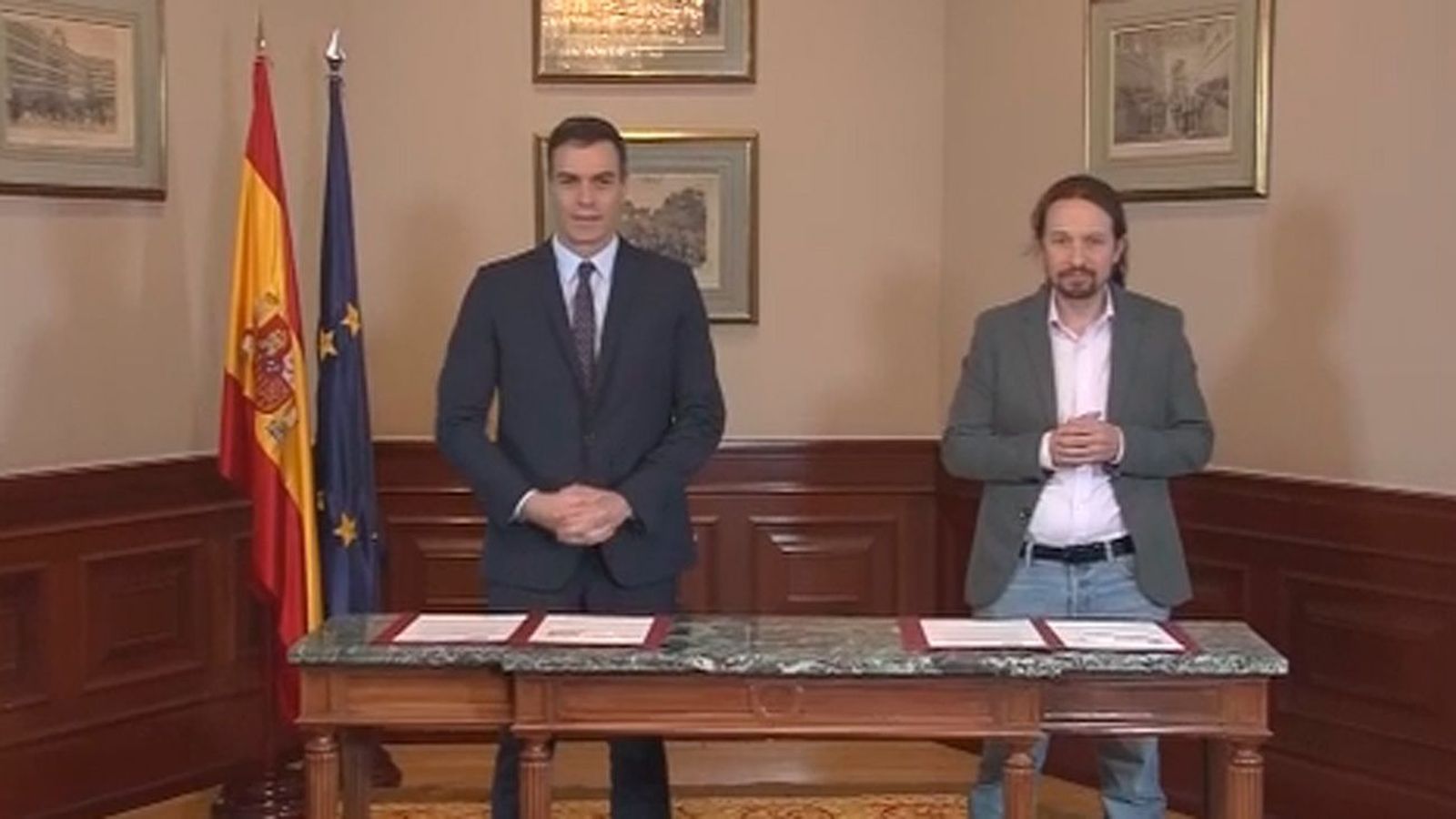 Sigue la ronda de contactos para lograr apoyos para el gobierno de coalición