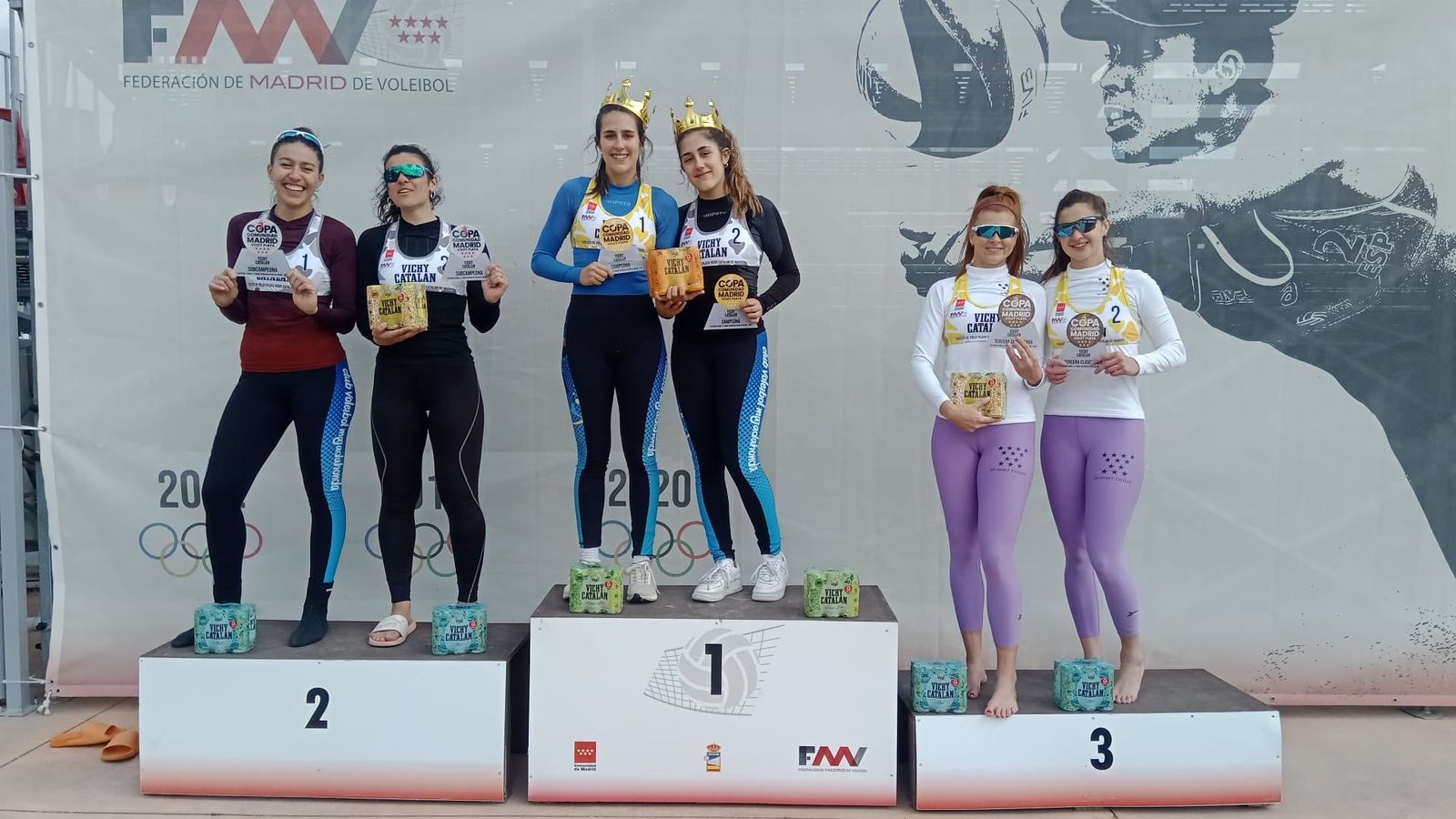 Podio femenino