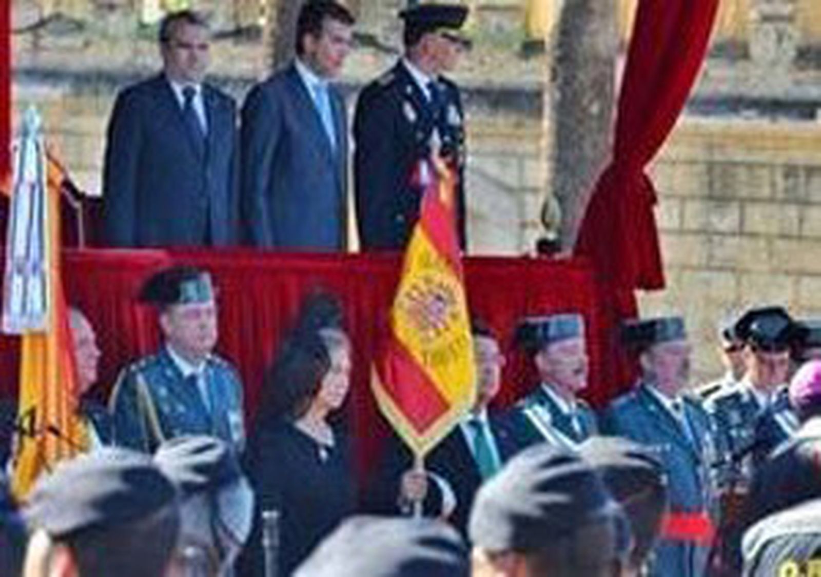 Reina en acto de la Guardia Civil