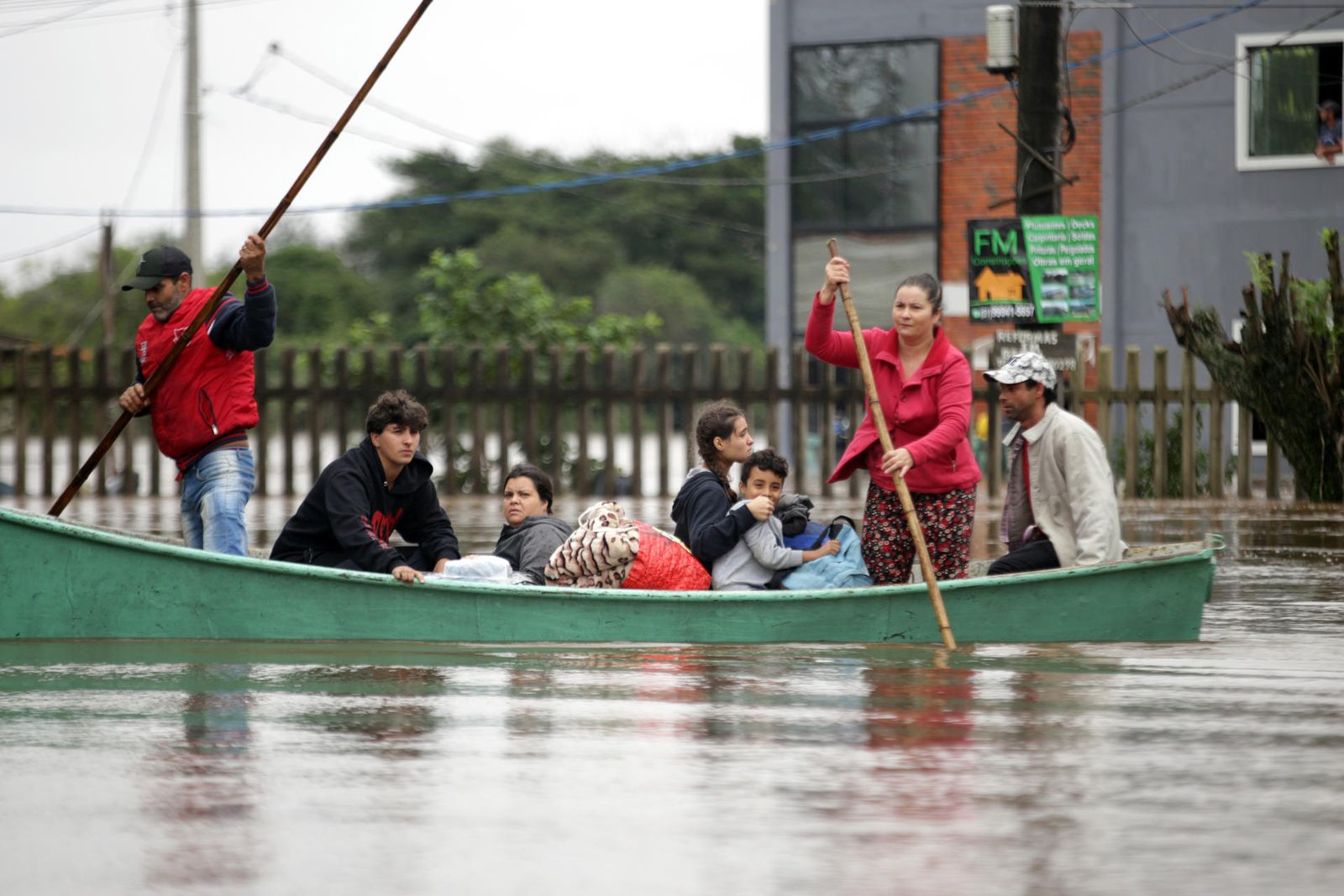 Inundaciones en Brasil