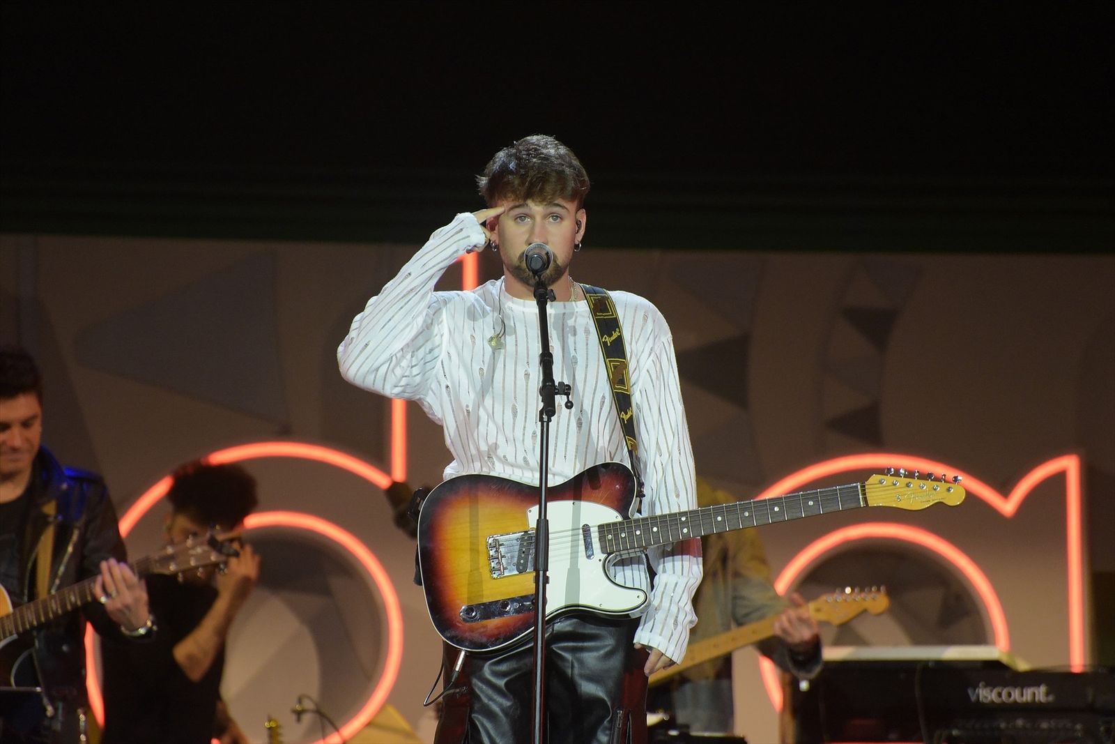 El cantante Dani Fernández