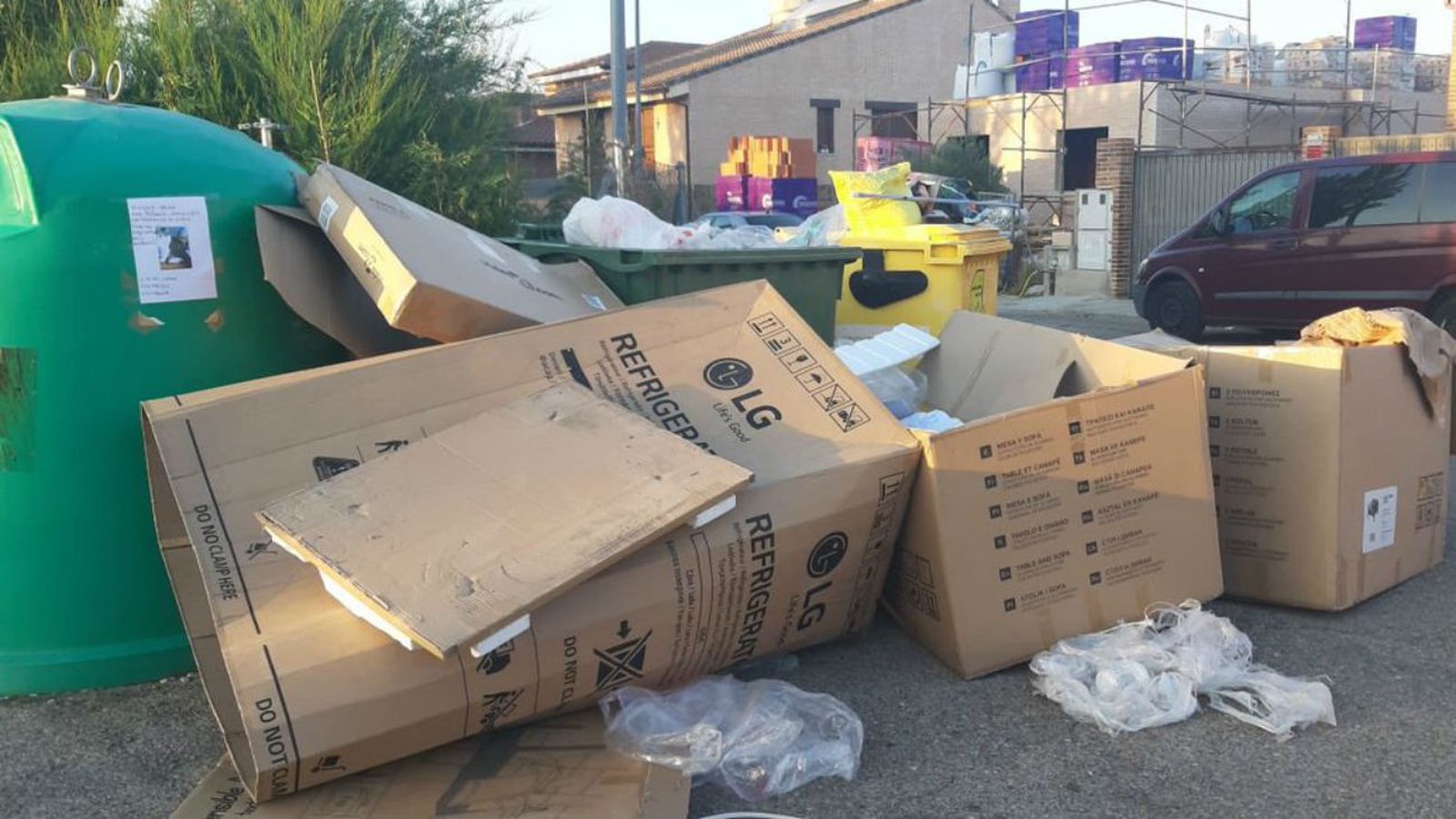Basura en El Molar
