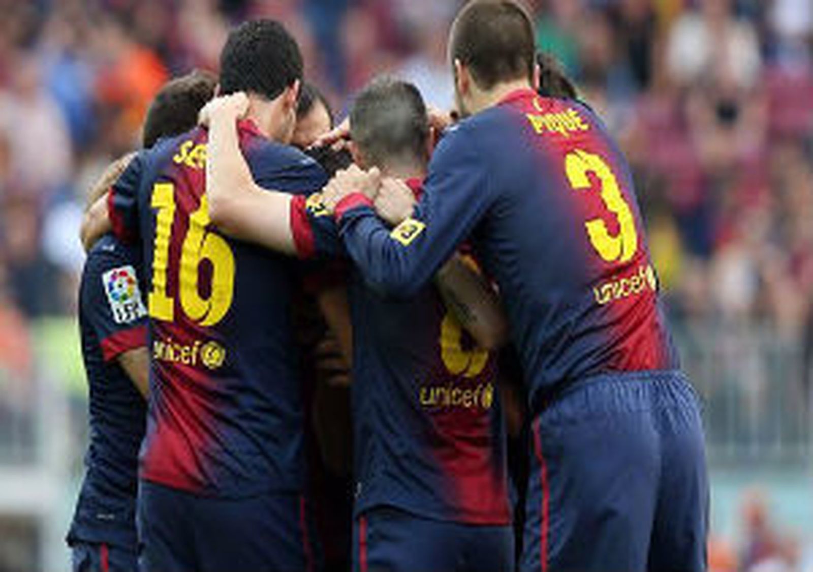 4-1. El Barça se pone a cien en quince minutos