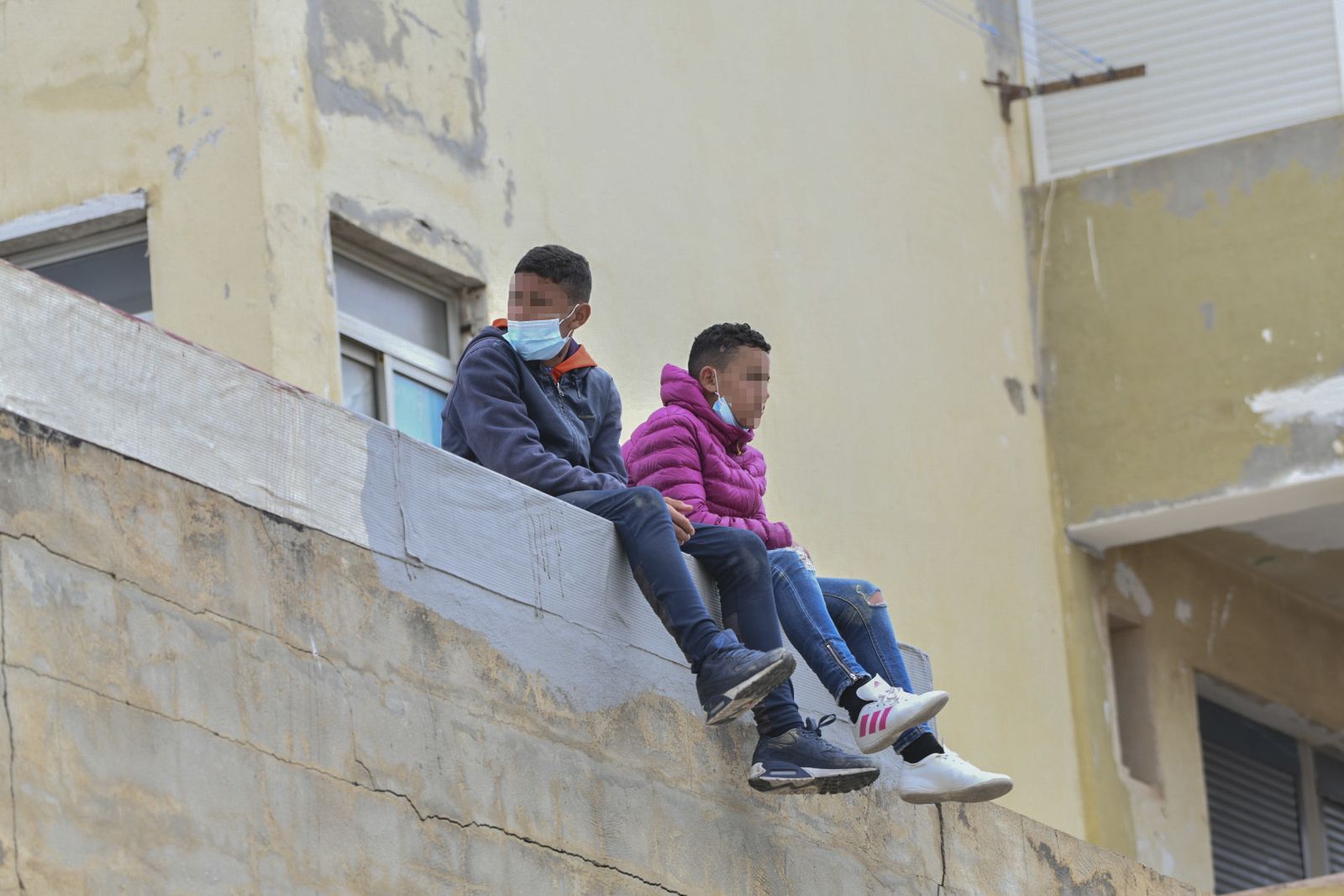 Menores inmigrantes en Ceuta