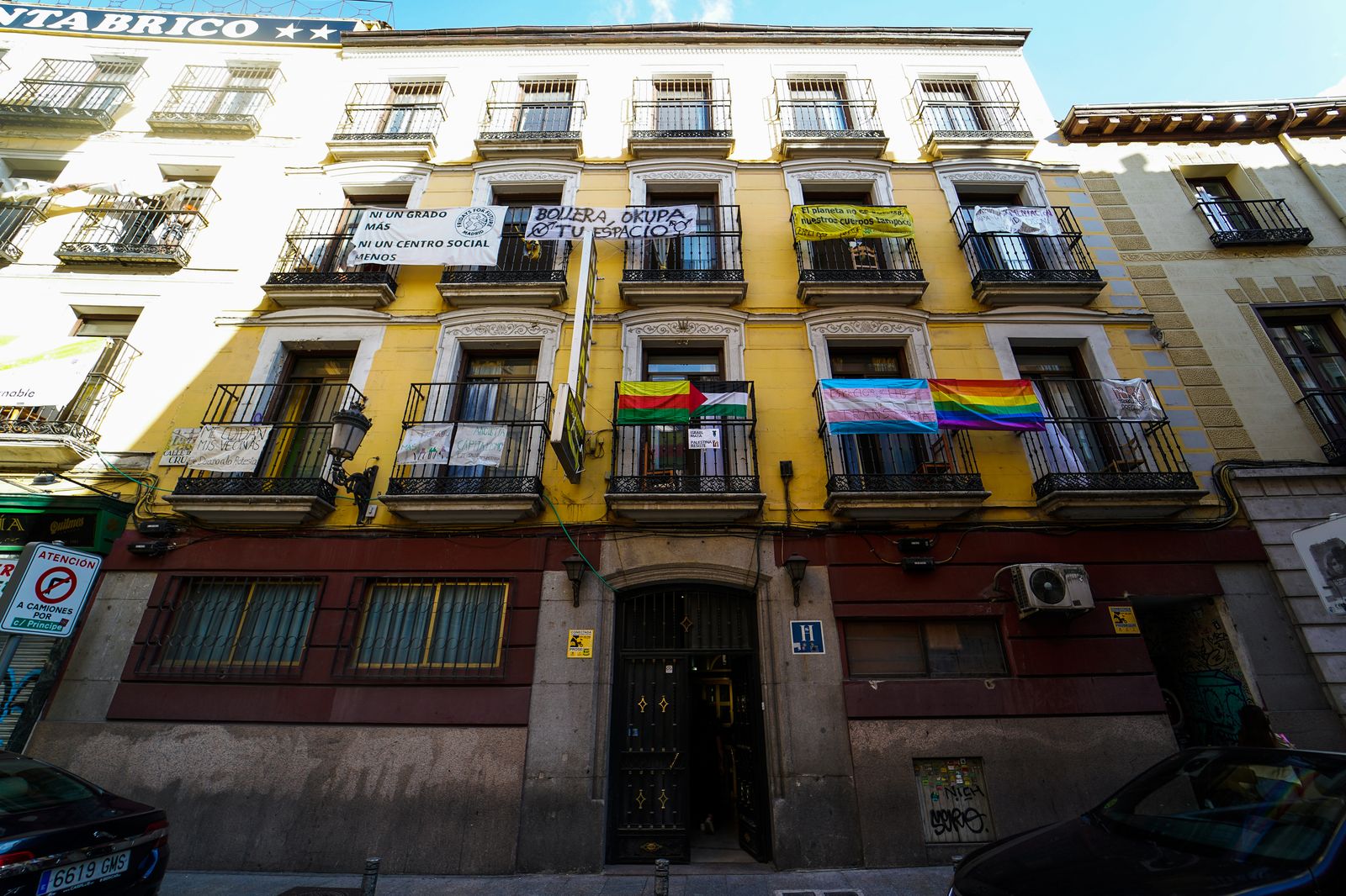 Antiguo edificio okupado por 'La Ingobernable'