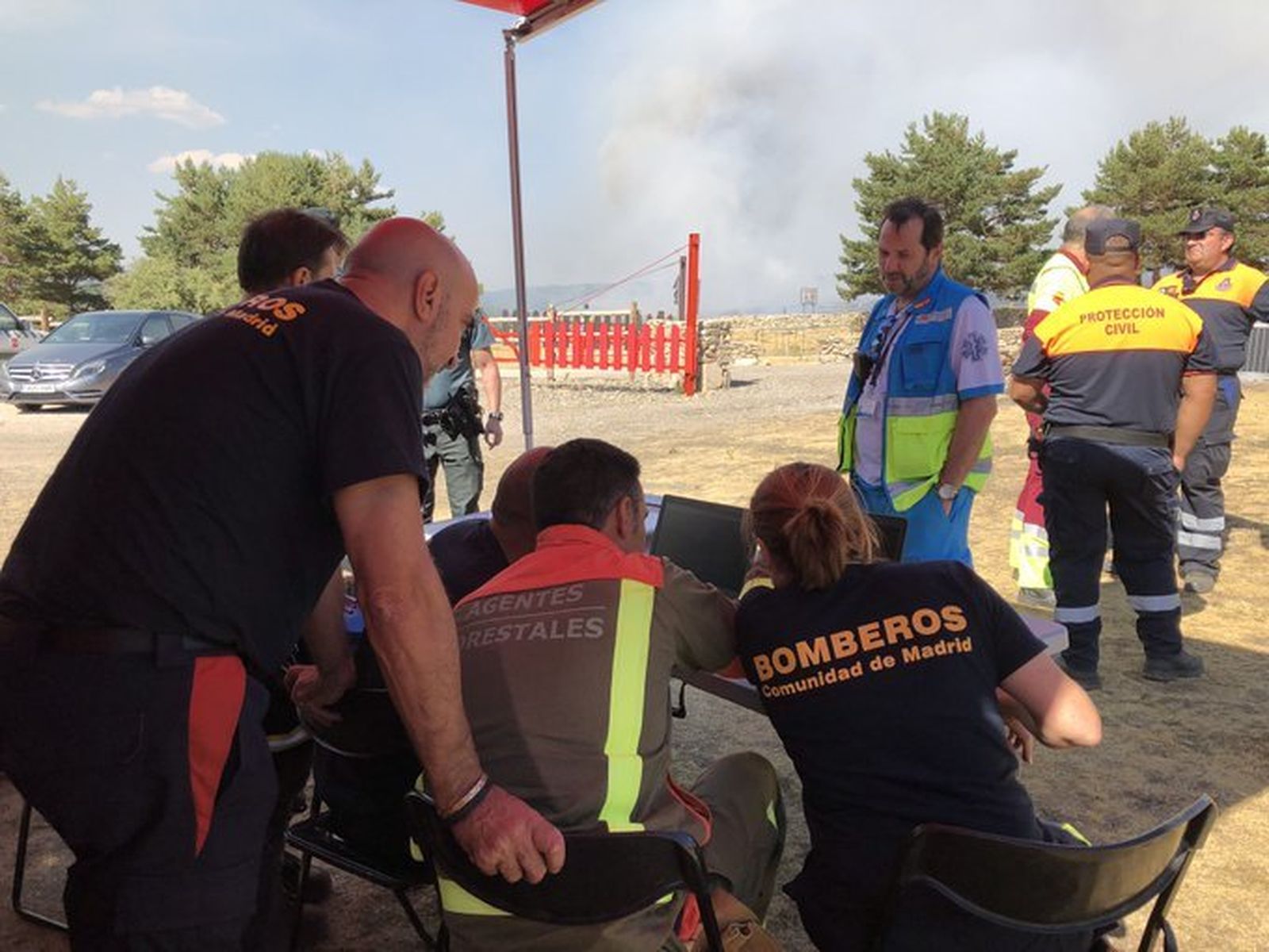 Bomberos de la Comunidad de Madrid