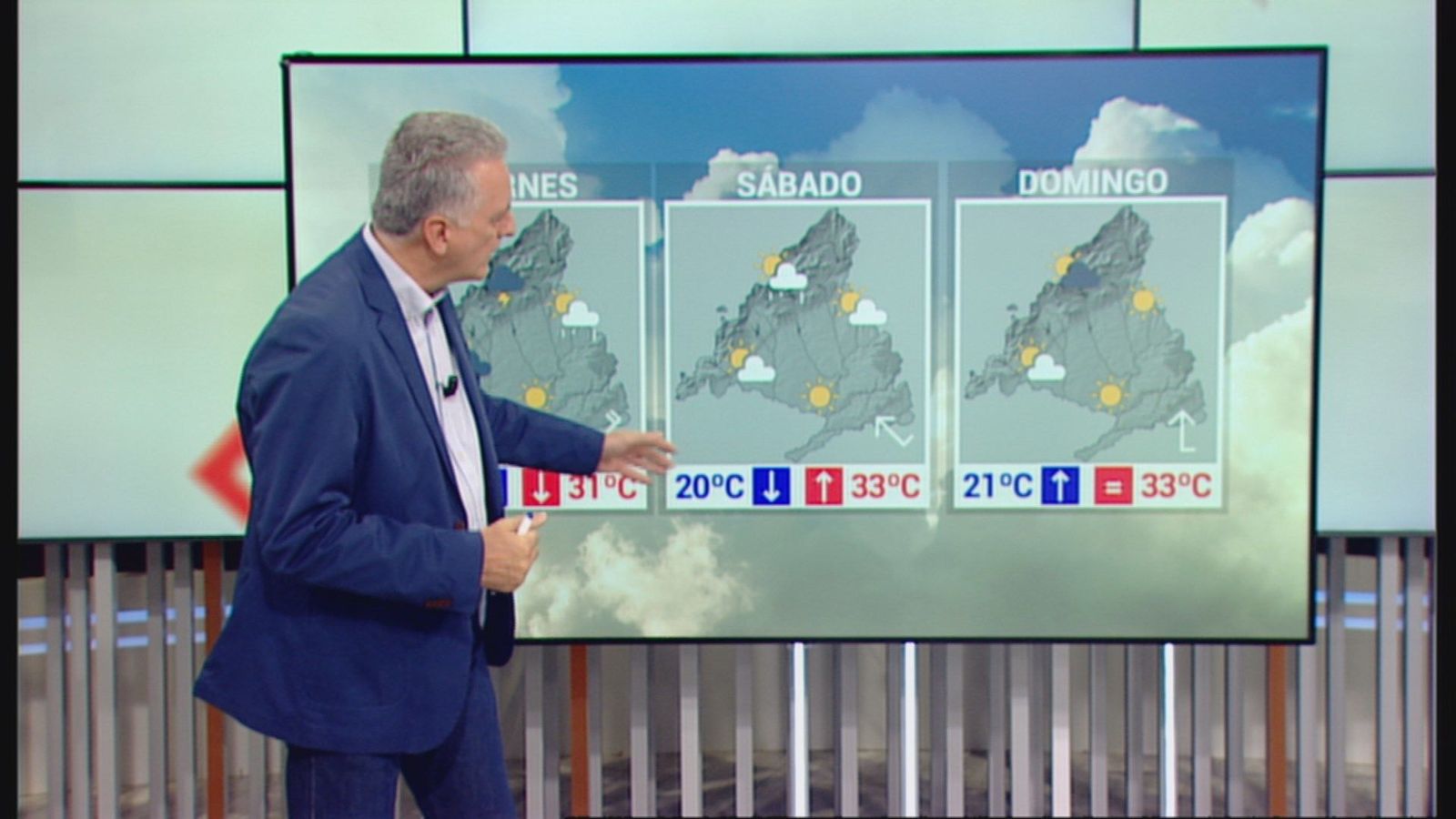 Final de agosto 'movidito' en Madrid con riesgo de tormentas
