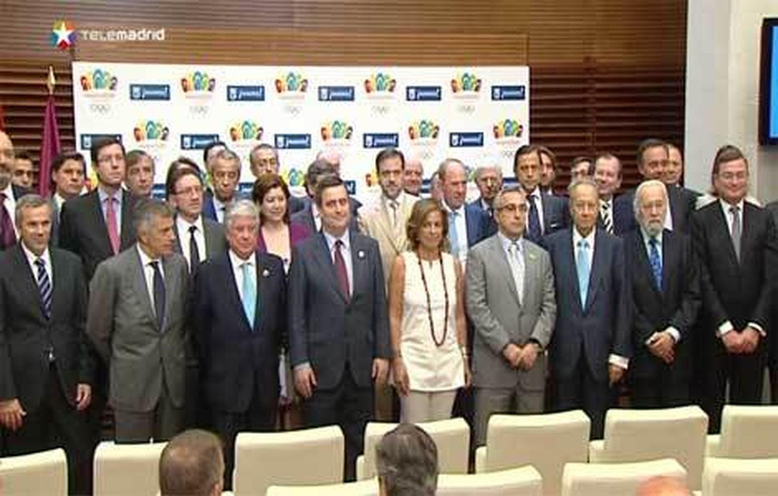 La candidatura Madrid 2020 visualiza el amplio  apoyo empresarial que tiene el proyecto olímpico