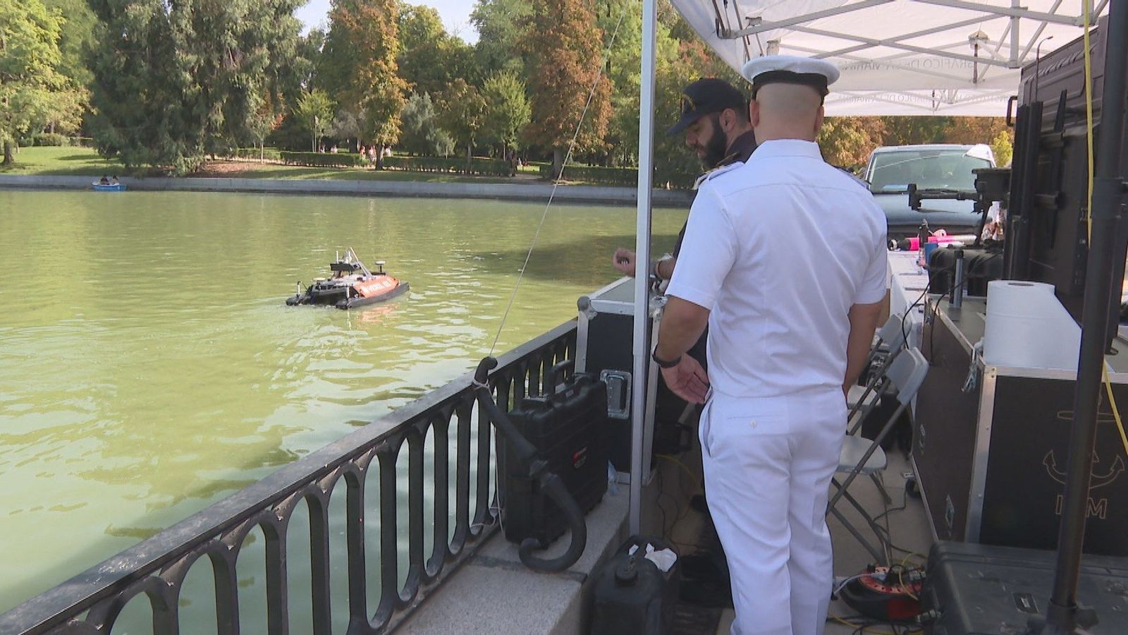 El Retiro acoge el arranque de la Semana Naval 2025
