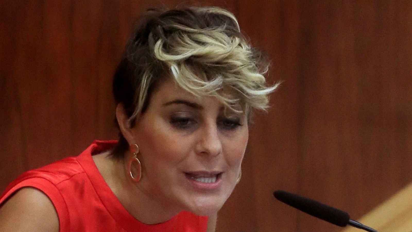 Lorena Ruiz-Huerta, portavoz de Podemos en la Asamblea de Madrid