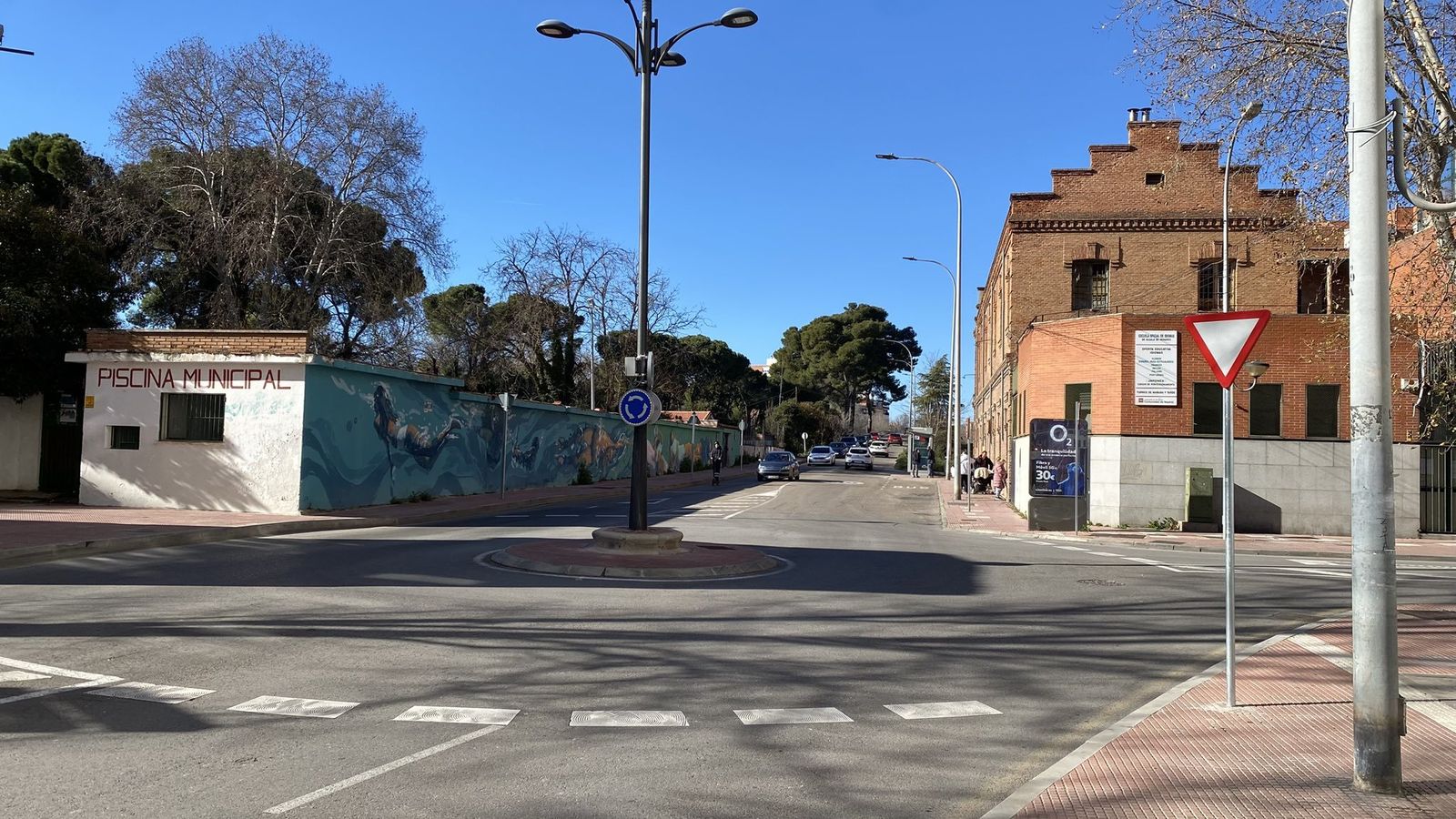 Calle de Luis Astrana Marín, en Alcalá de Henares
