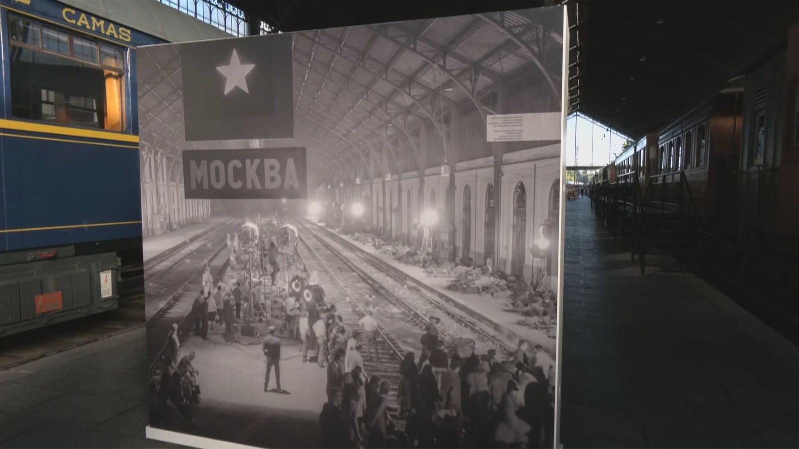 El ‘Dr Zhivago’ regresa 60 años después con una exposición en el Museo del Ferrocarril de Madrid